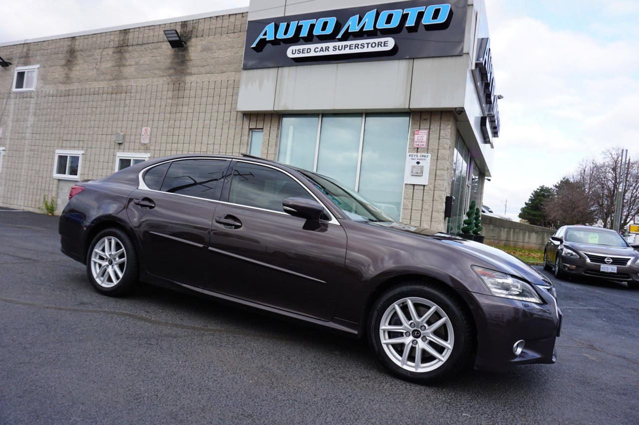 Used 2013 Lexus GS 350 3.5L V6 AWD CERTIFIED CAMERA NAV BLUETOOTH LEATHER HEATED SEATS SUNROOF CRUISE ALLOYS for sale in Burlington, ON