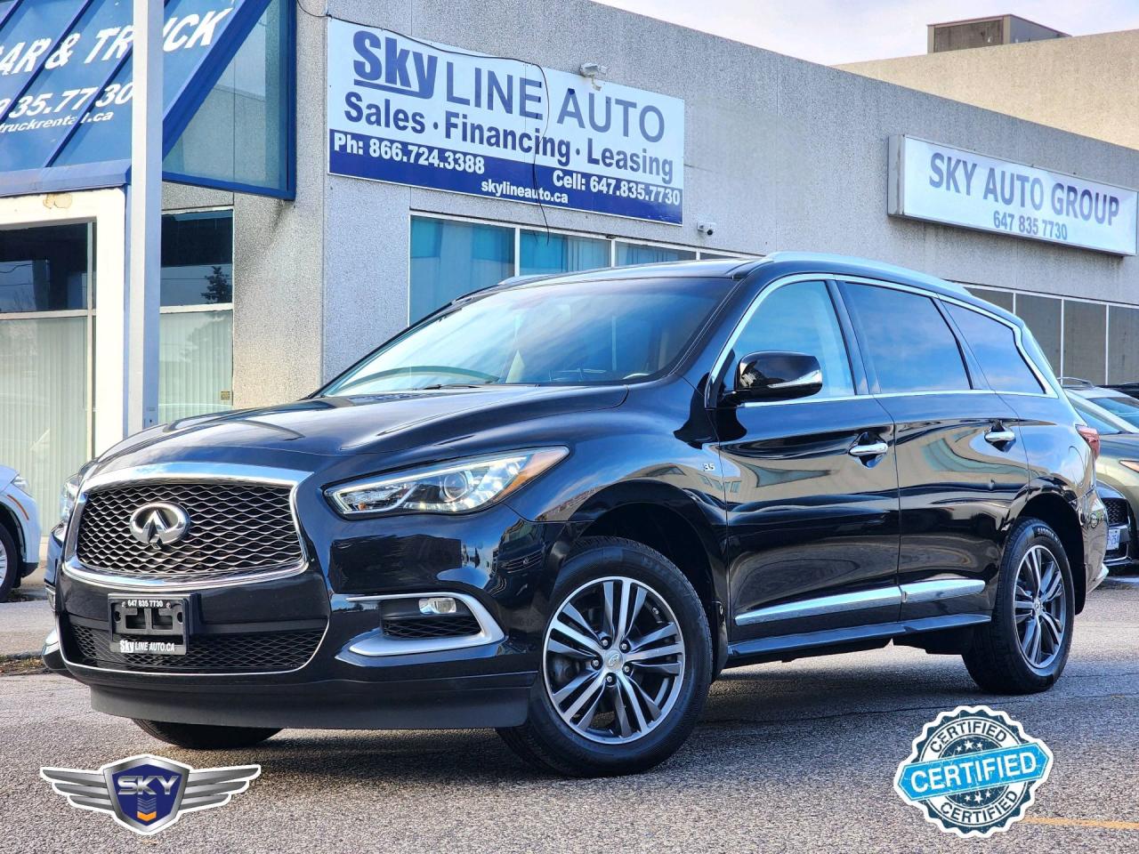 Used 2016 Infiniti QX60 AWD |ONE OWNER| NAVIGATION | 7 PASSENGER | PANORAMIC |REMOTE STARTER | LEATHER for sale in Concord, ON