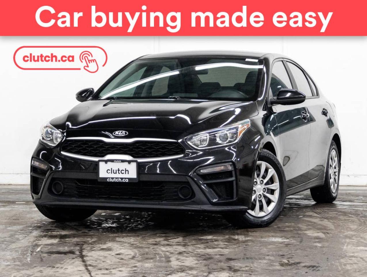 Used 2021 Kia Forte LX w/. Apple CarPlay & Android Auto, A/C, Rearview Cam for sale in Toronto, ON