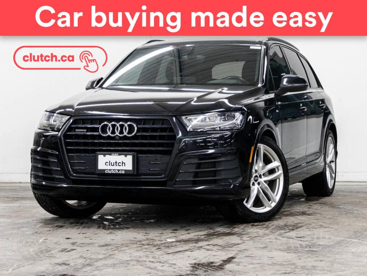 Used 2018 Audi Q7 Technik AWD w/ Apple CarPlay & Android Auto, Panoramic Moonroof, Nav for sale in Toronto, ON