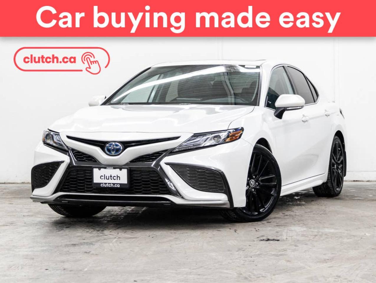 Used 2022 Toyota Camry Hybrid XSE w/ Apple CarPlay & Android Auto, Dual Zone A/C, Power Sunroof for sale in Toronto, ON