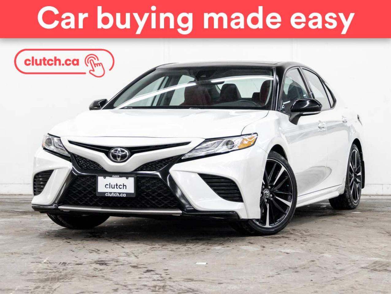 Used 2020 Toyota Camry XSE w/ Apple CarPlay & Android Auto, Panoramic Moonroof, Rearview Cam for sale in Toronto, ON