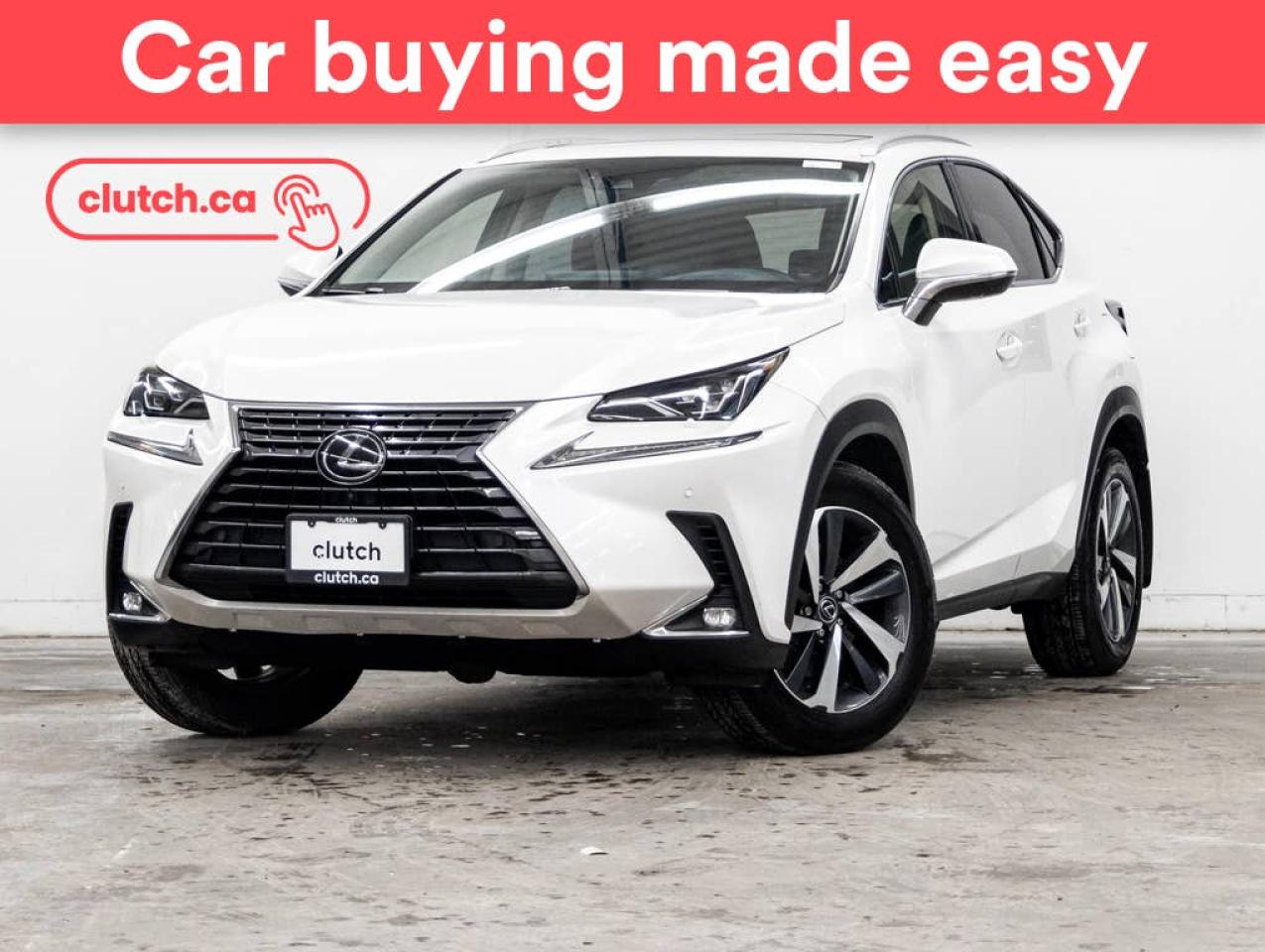 Used 2020 Lexus NX 300 AWD w/ Apple CarPlay & Android Auto, Dual Zone A/C, Power Sunroof for sale in Toronto, ON