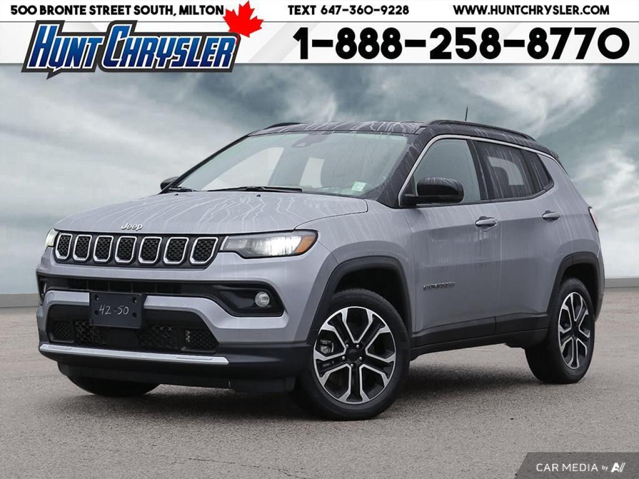 Used 2023 Jeep Compass LIMITED | 4X4 | LTHR | BLIND | TECH | SAFETY & MOR for sale in Milton, ON