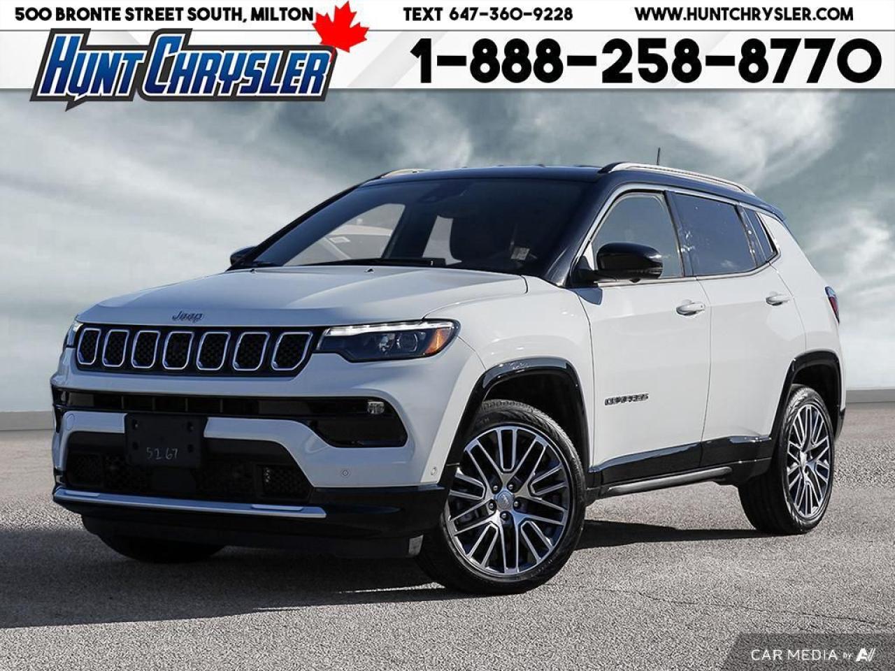 Used 2024 Jeep Compass LIMITED | 4X4 | LTHR | PWR LFT | TECH | SAFETY & M for sale in Milton, ON