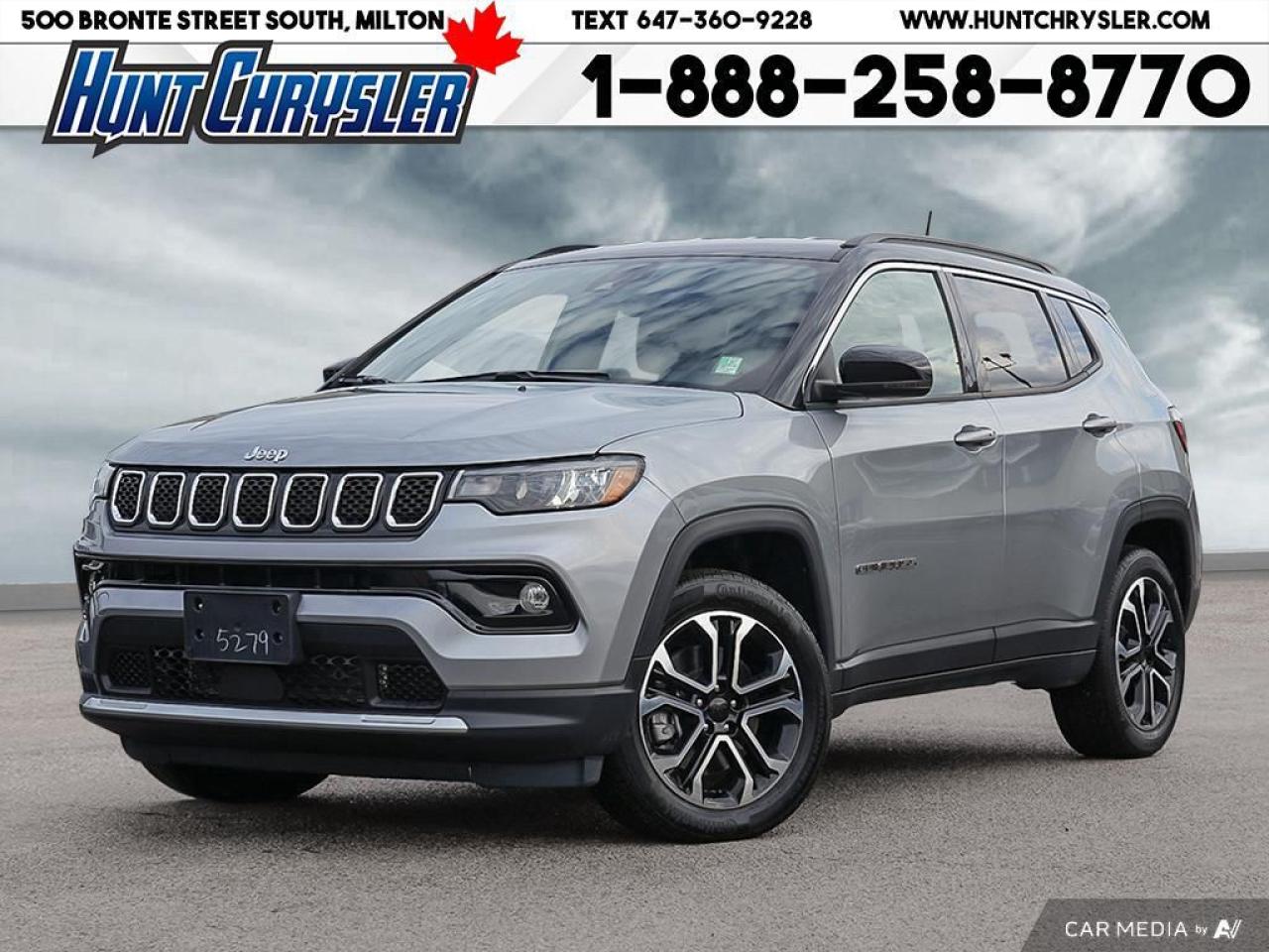 Used 2024 Jeep Compass LIMITED | 4X4 | LTHR | NAVI | TECH | SAFETY | HTD for sale in Milton, ON