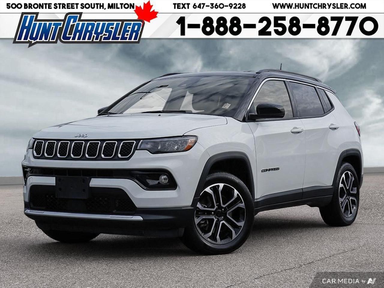 Used 2023 Jeep Compass LIMITED | 4X4 | PANO | LTHR | HTD STS | TECH | SAF for sale in Milton, ON