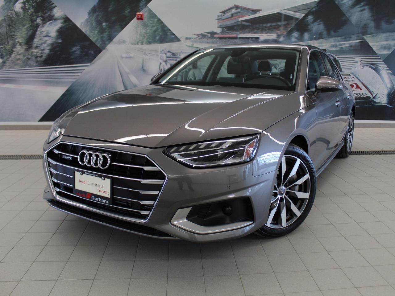 Used 2020 Audi A4 2.0T Komfort + Convenience Pkg | Audi Phonebox for sale in Whitby, ON