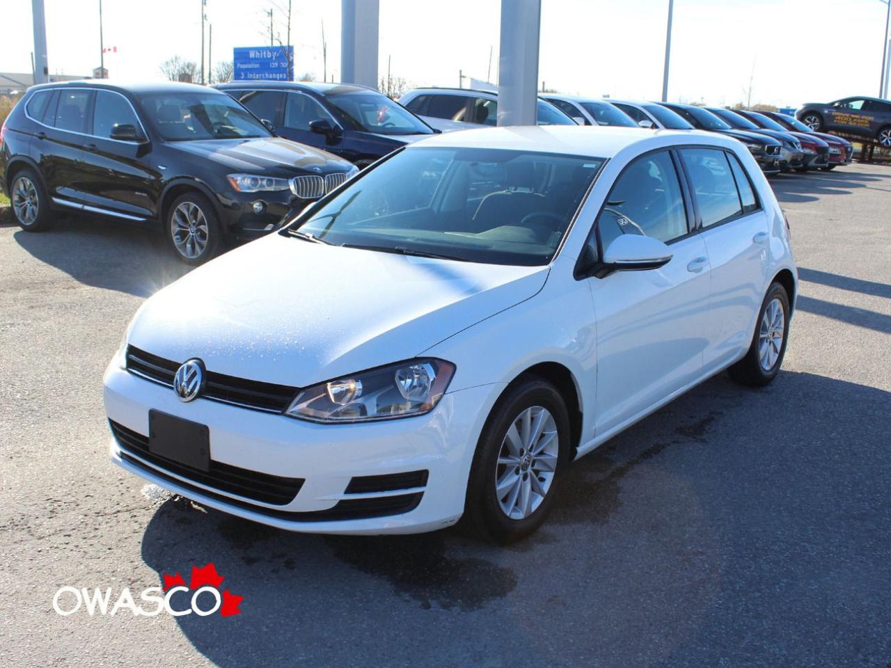 Used 2017 Volkswagen Golf 1.8L Trendline! FWD! for sale in Whitby, ON