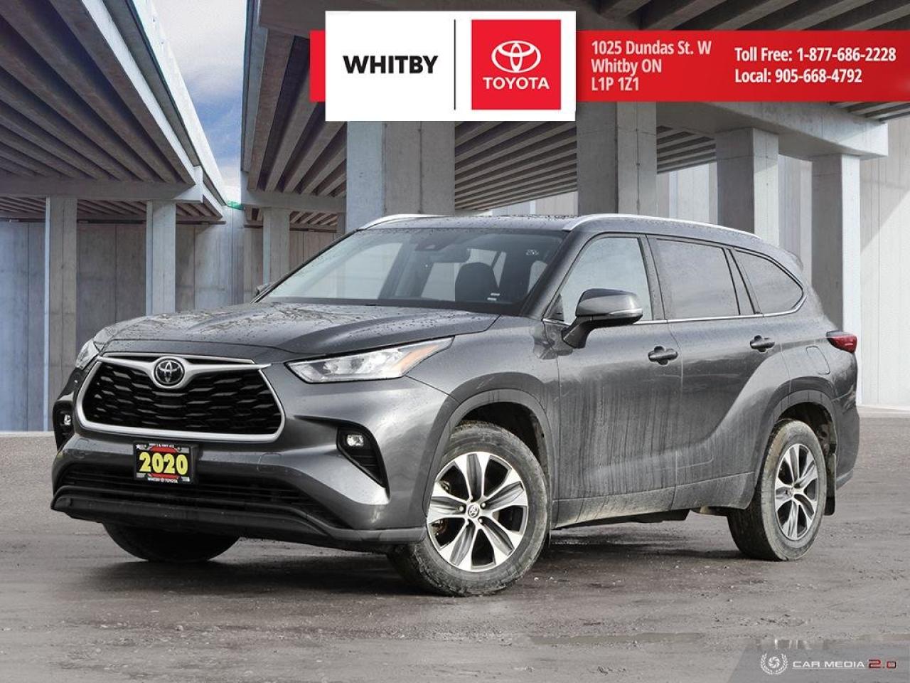 Used 2020 Toyota Highlander XLE for sale in Whitby, ON