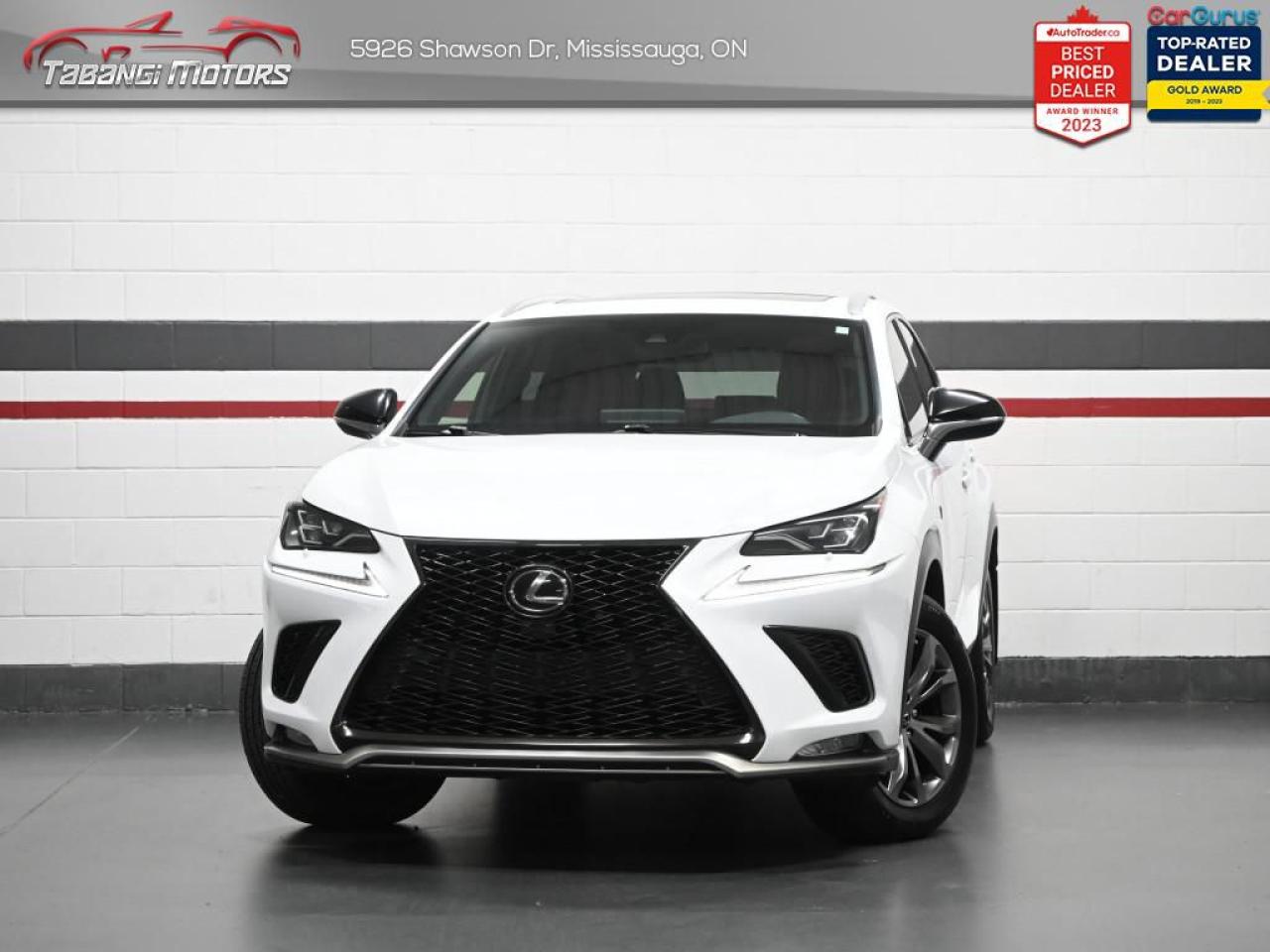 Used 2021 Lexus NX 300   F SPORT No Accident Red Leather Carplay Sunroof Cooled Seats for sale in Mississauga, ON