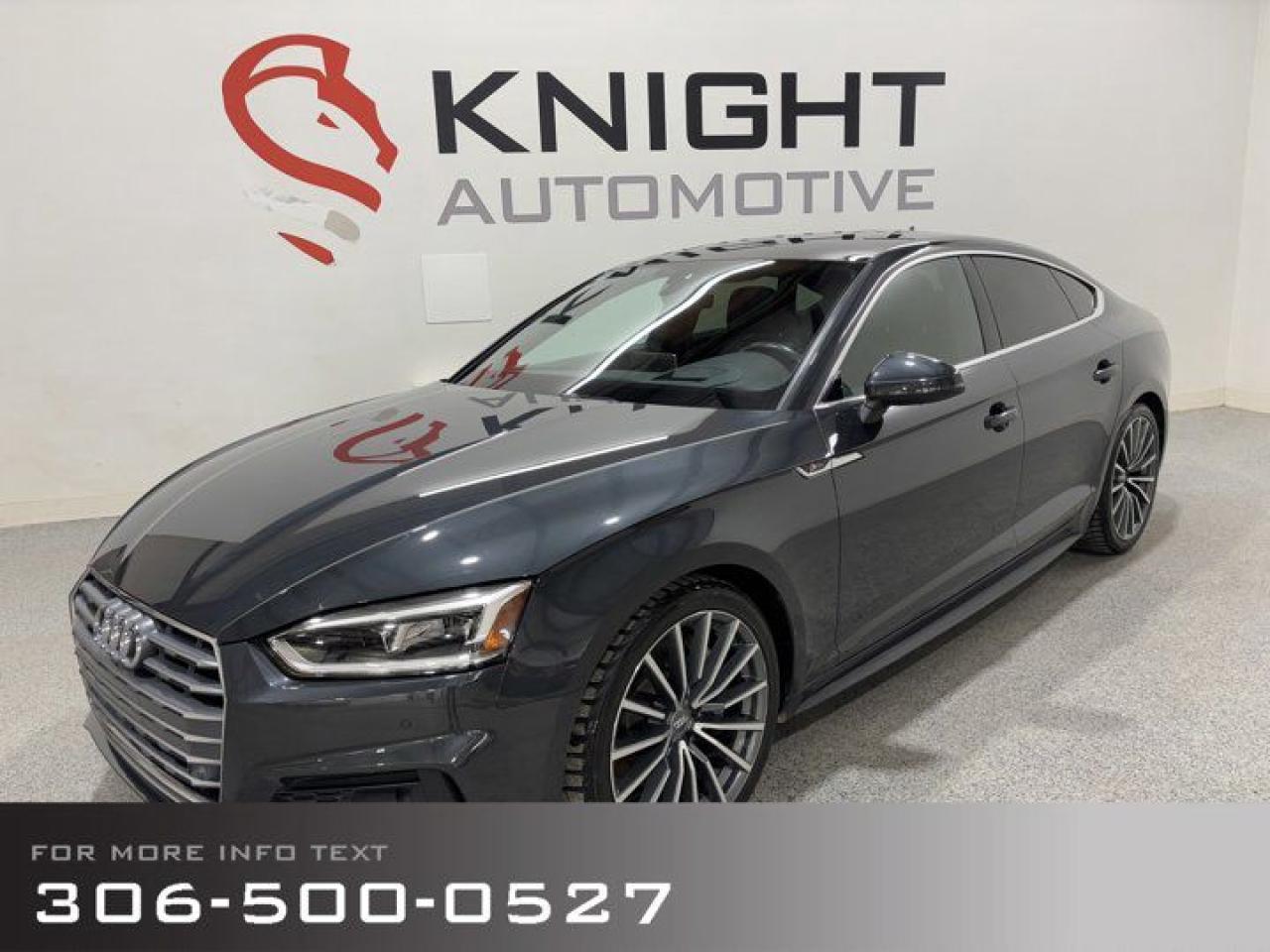 Used 2018 Audi A5 Sportback Technik, Local Trade, Nice Shape for sale in Moose Jaw, SK