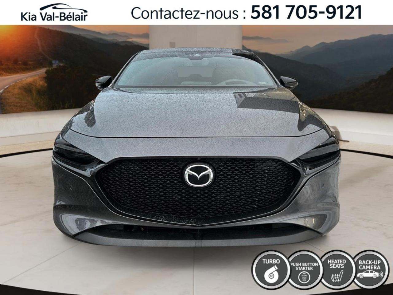 Used 2023 Mazda MAZDA3 Sport GT *TURBO *AWD *250 HP *CUIR *GPS *TOIT *CAMÉRA for sale in Québec, QC