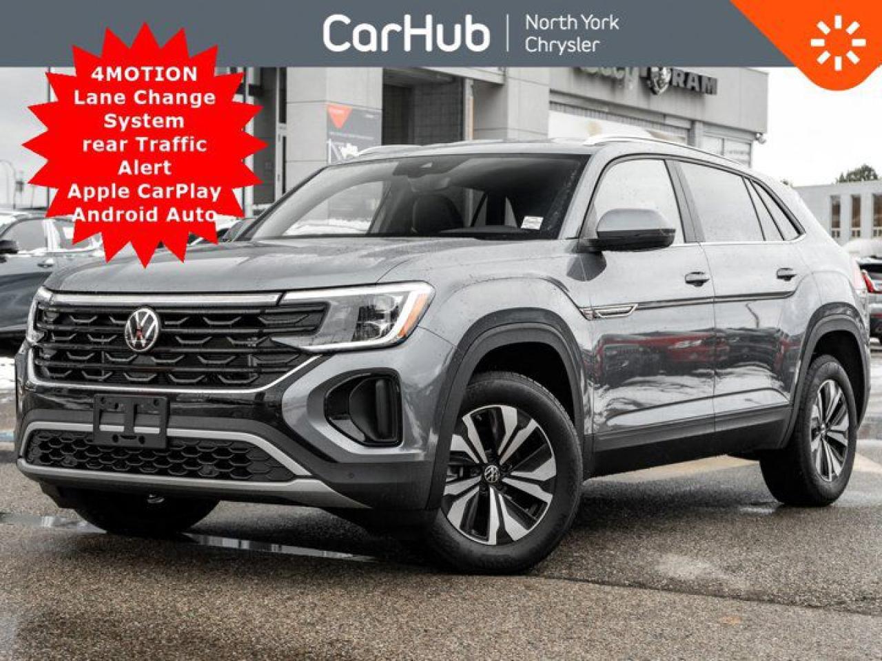 Used 2024 Volkswagen Atlas Cross Sport Comfortline 4MOTION Lane Change Syst rear Traffic Alert for sale in Thornhill, ON