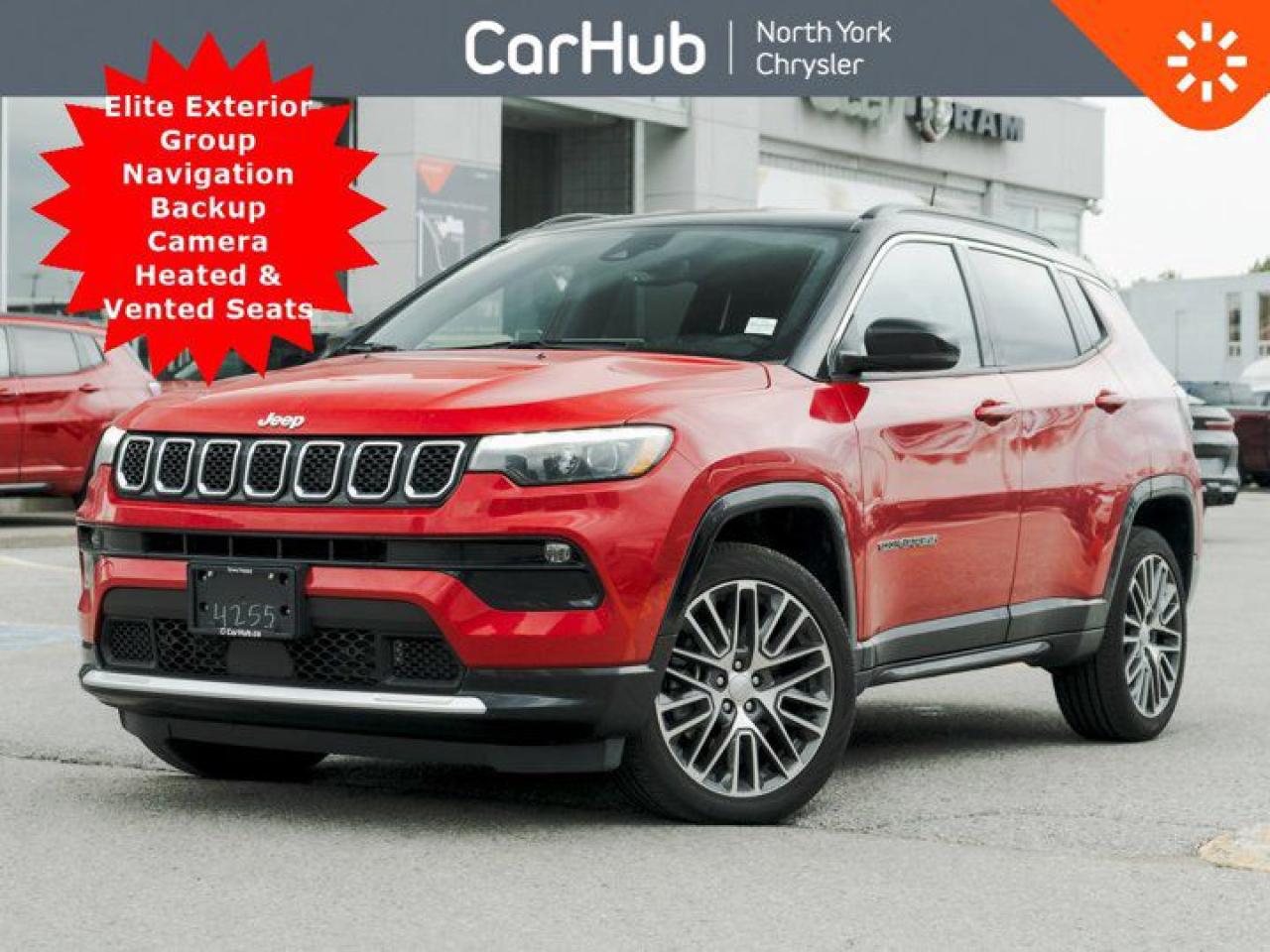Used 2023 Jeep Compass Limited Elite Exterior Group Navigation Backup Camera for sale in Thornhill, ON