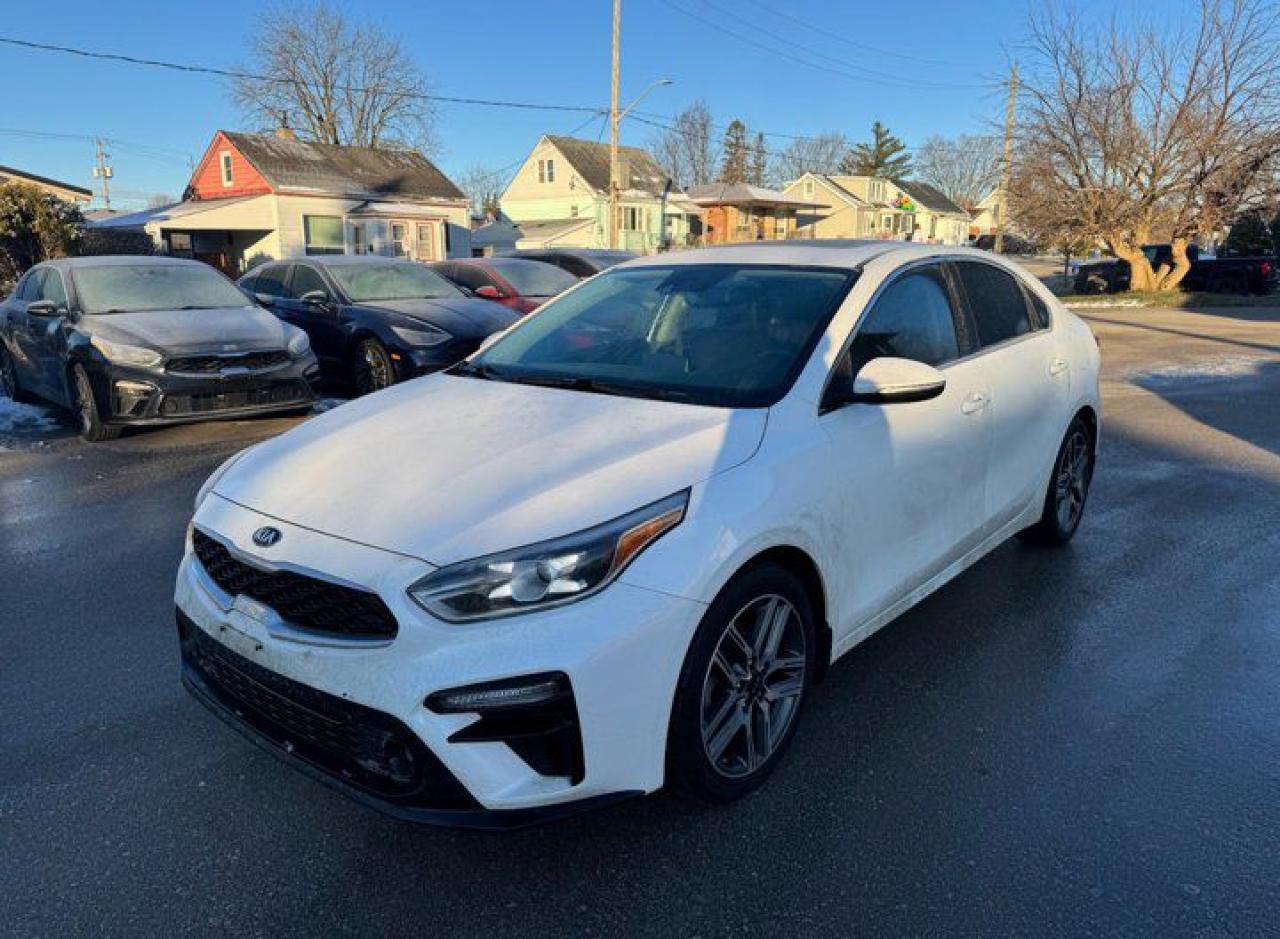 Used 2019 Kia Forte EX Limited  | Leather | Nav | Sunroof | Cooled + Heated Seats | Heated Steering & more!! for sale in Guelph, ON