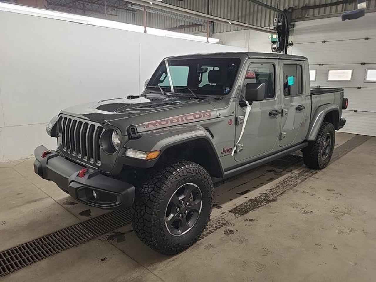 Used 2023 Jeep Gladiator Rubicon | Leather | Tow Pkg | Nav | Heated Steering + Seats | Remote Start | Body Colour Hard Top | for sale in Guelph, ON