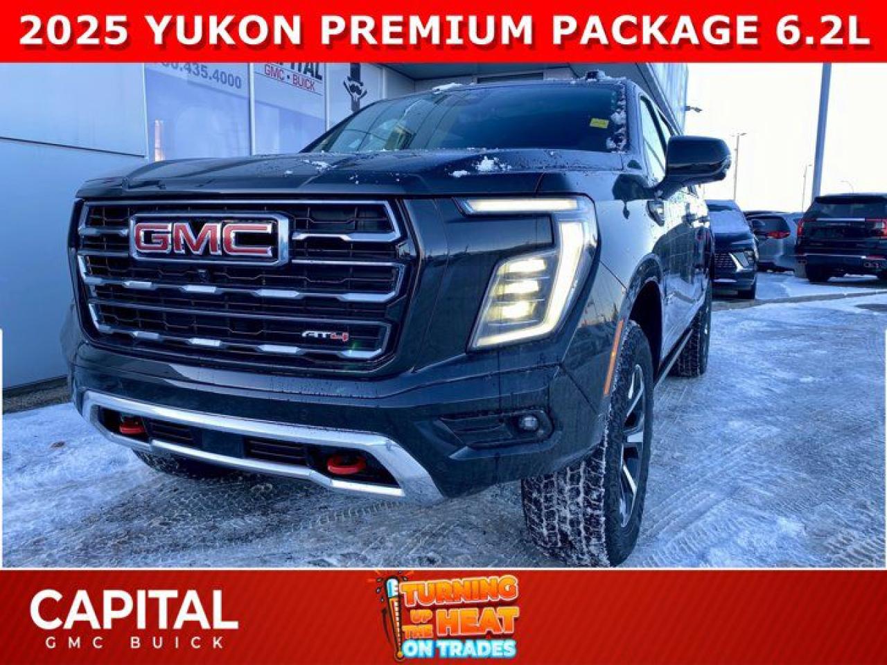 New 2025 GMC Yukon XL AT4 4WD for sale in Edmonton, AB