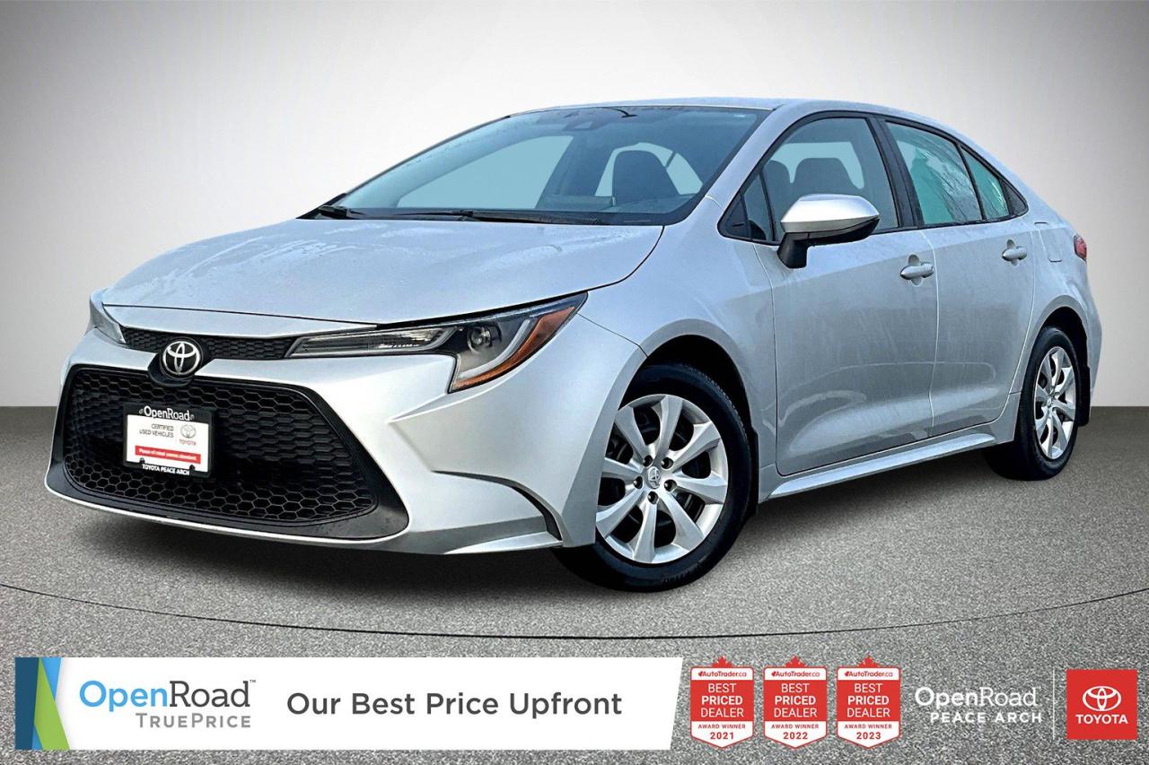 Used 2020 Toyota Corolla 4-door Sedan LE CVT for sale in Surrey, BC