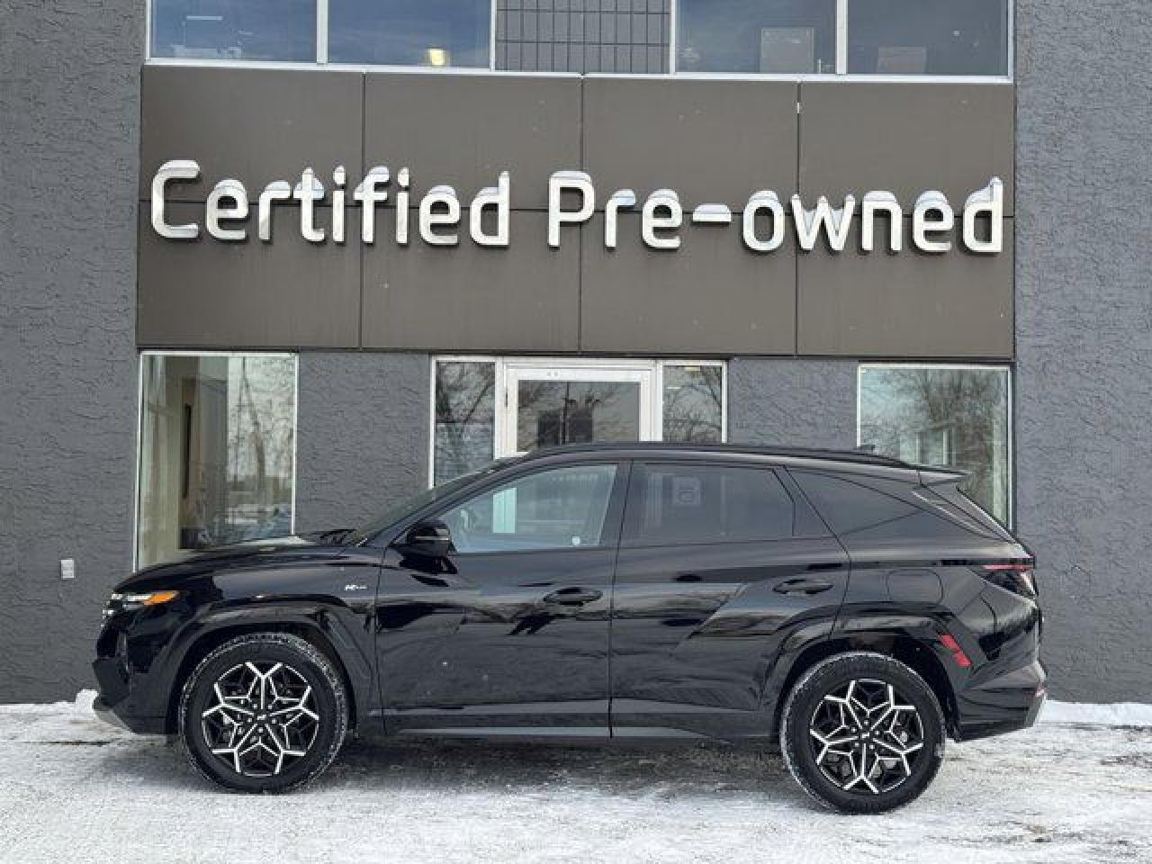 Used 2024 Hyundai Tucson Hybrid HYBRID N LINE w/ AWD / PANORAMIC ROOF for sale in Calgary, AB