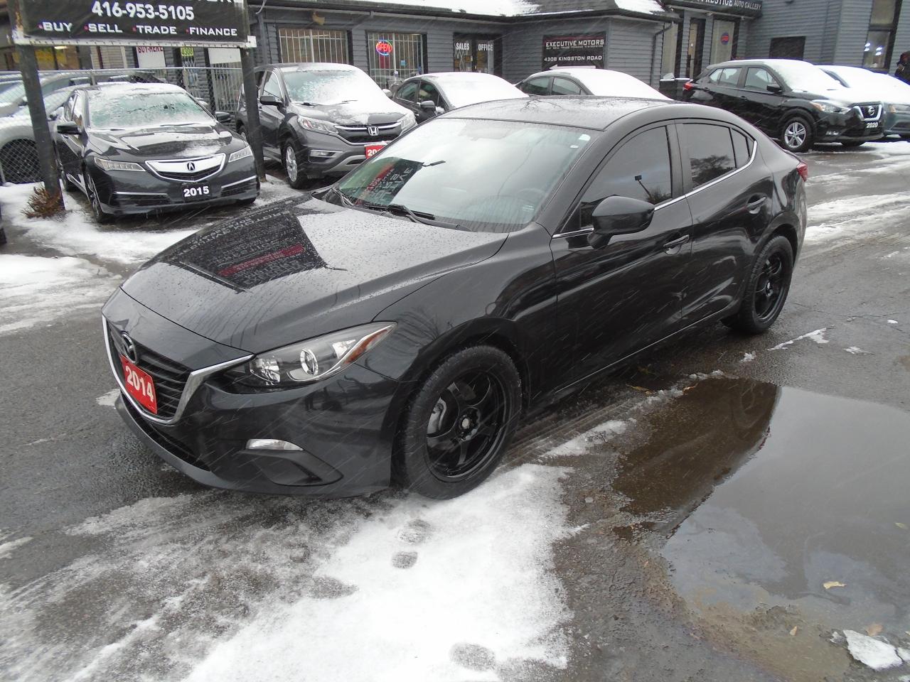 Used 2014 Mazda MAZDA3 GS-SKY/ 6 SPD / UPGRADED WHEELS / REAR CAM/ CLEAN for sale in Scarborough, ON