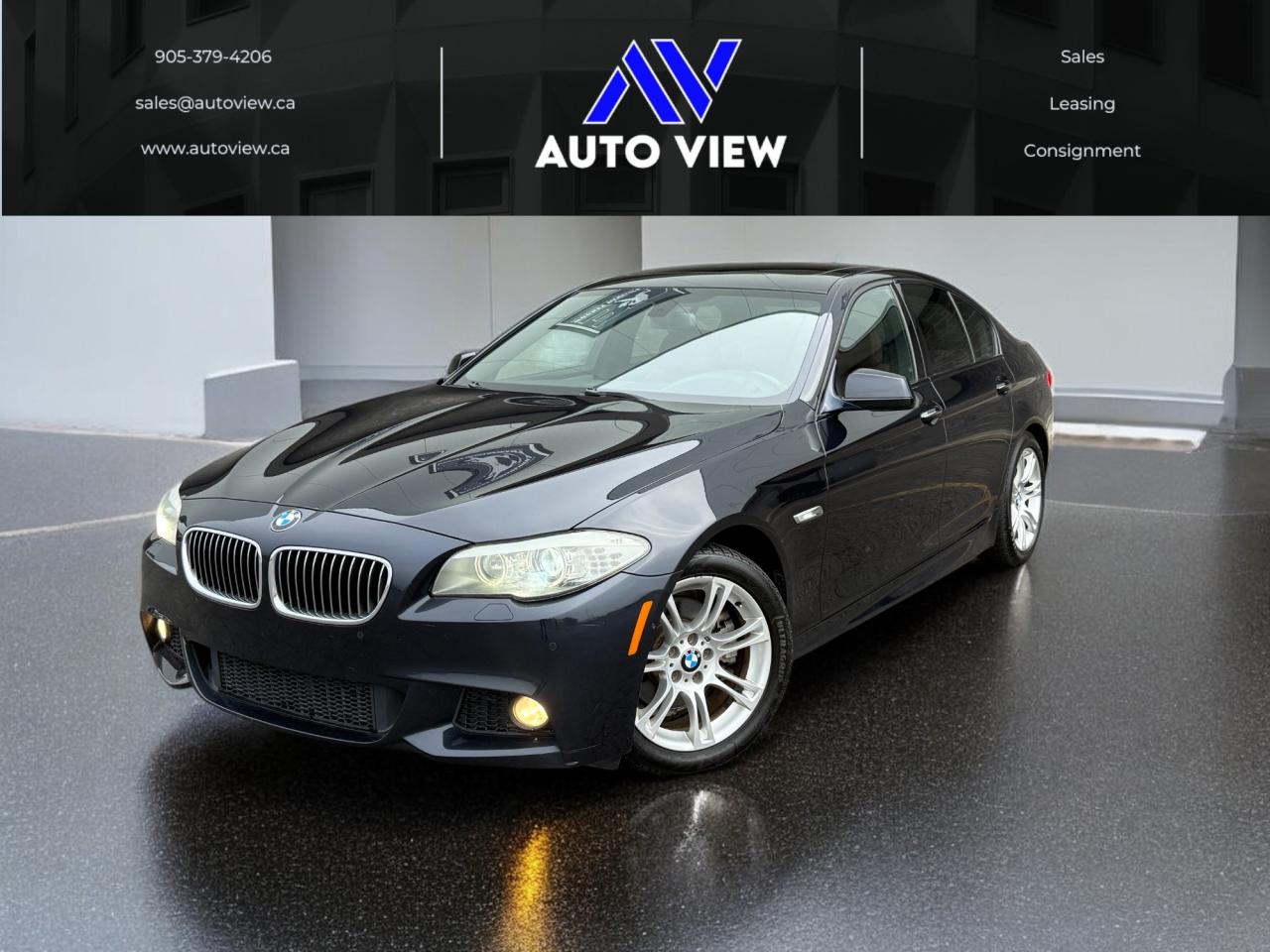 Used 2013 BMW 5 Series 528i xDrive **BROWN LEATHER INTERIOR** for sale in Stoney Creek, ON