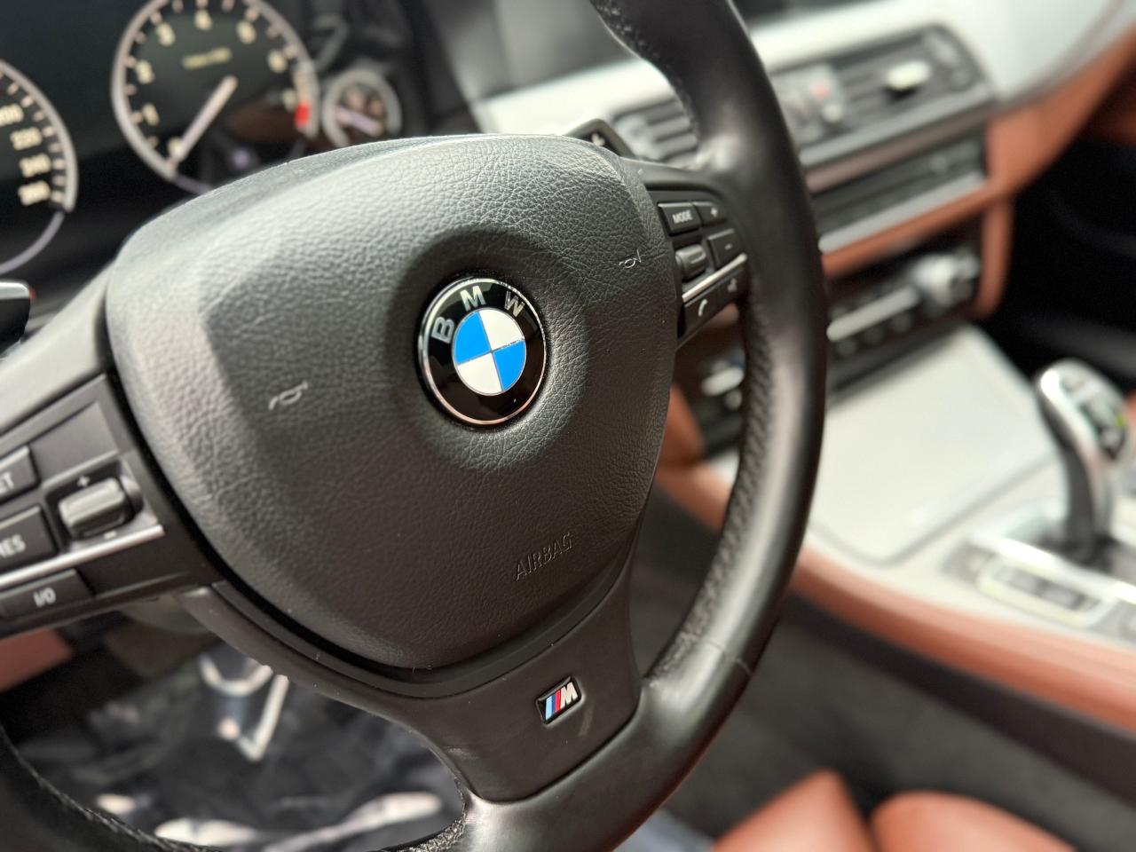 2013 BMW 5 Series 528i xDrive **BROWN LEATHER INTERIOR** - Photo #14