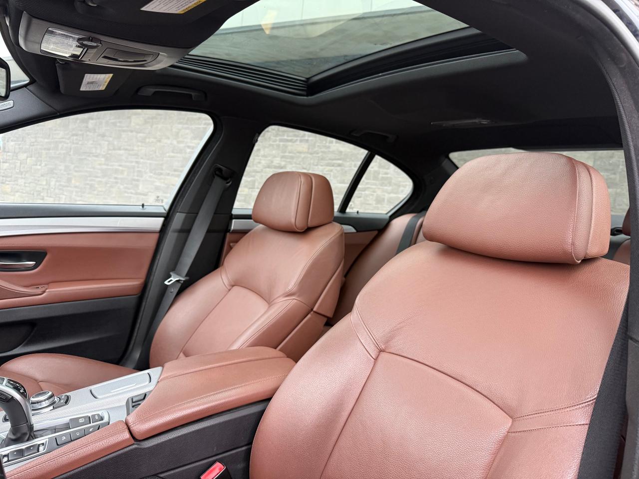 2013 BMW 5 Series 528i xDrive **BROWN LEATHER INTERIOR** - Photo #15