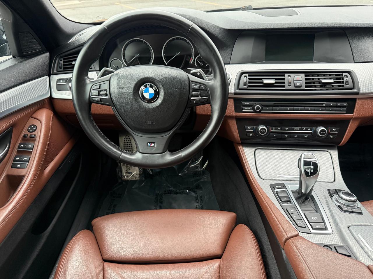 2013 BMW 5 Series 528i xDrive **BROWN LEATHER INTERIOR** - Photo #12