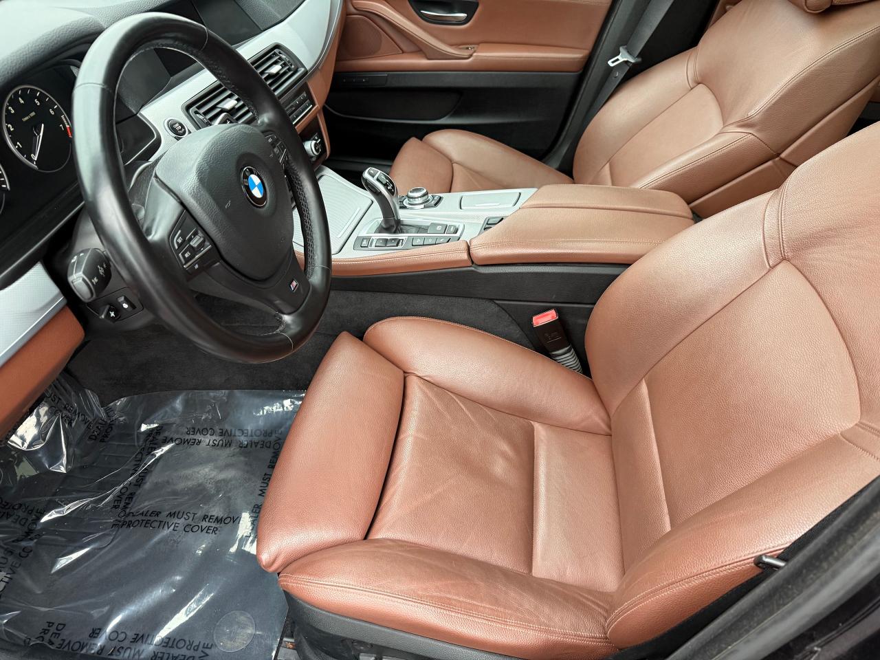 2013 BMW 5 Series 528i xDrive **BROWN LEATHER INTERIOR** - Photo #16