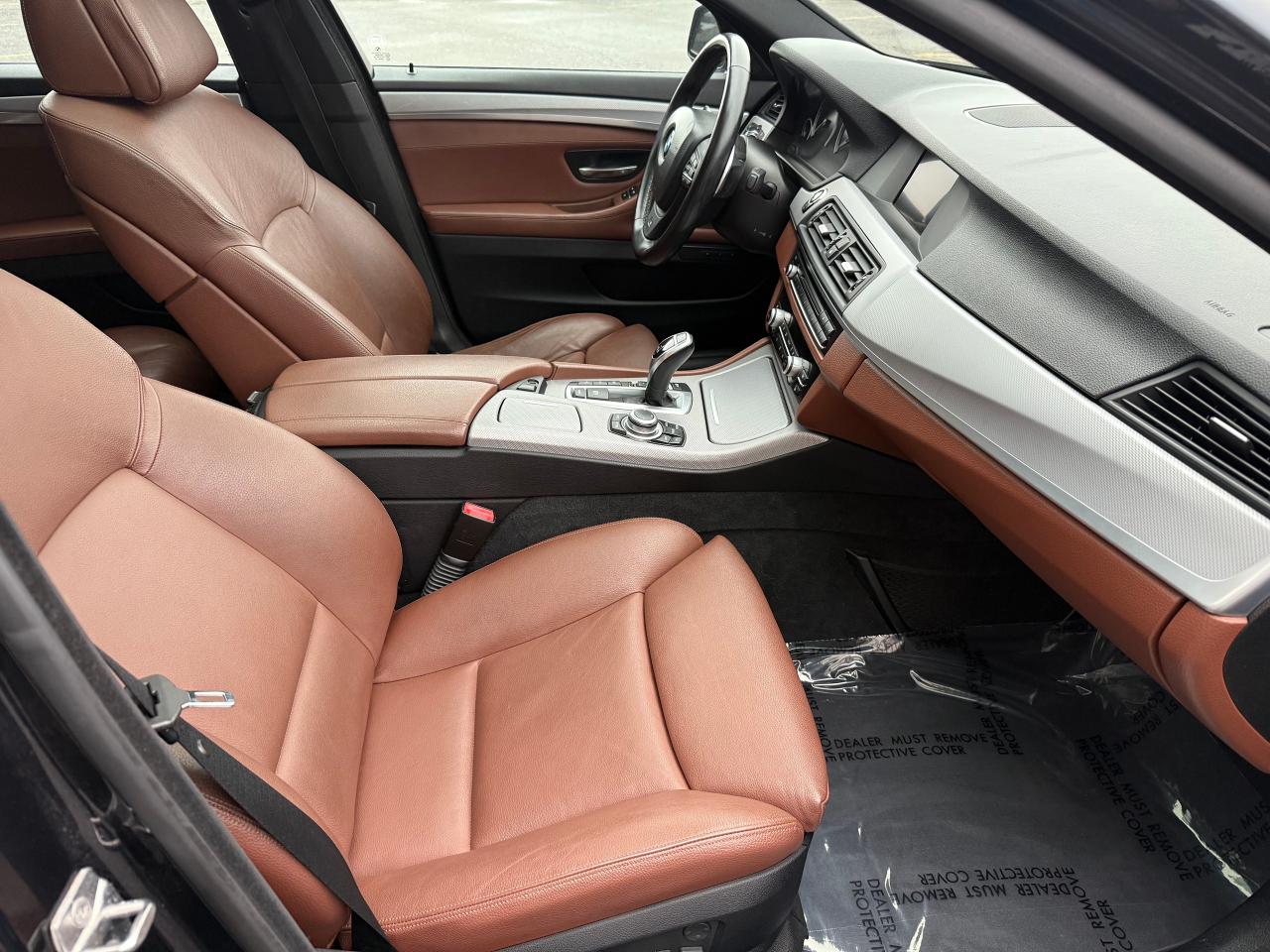 2013 BMW 5 Series 528i xDrive **BROWN LEATHER INTERIOR** - Photo #21