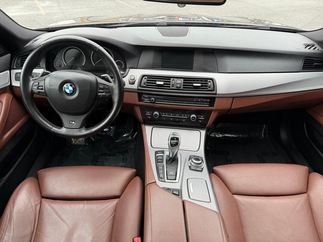 2013 BMW 5 Series 528i xDrive **BROWN LEATHER INTERIOR** - Photo #11