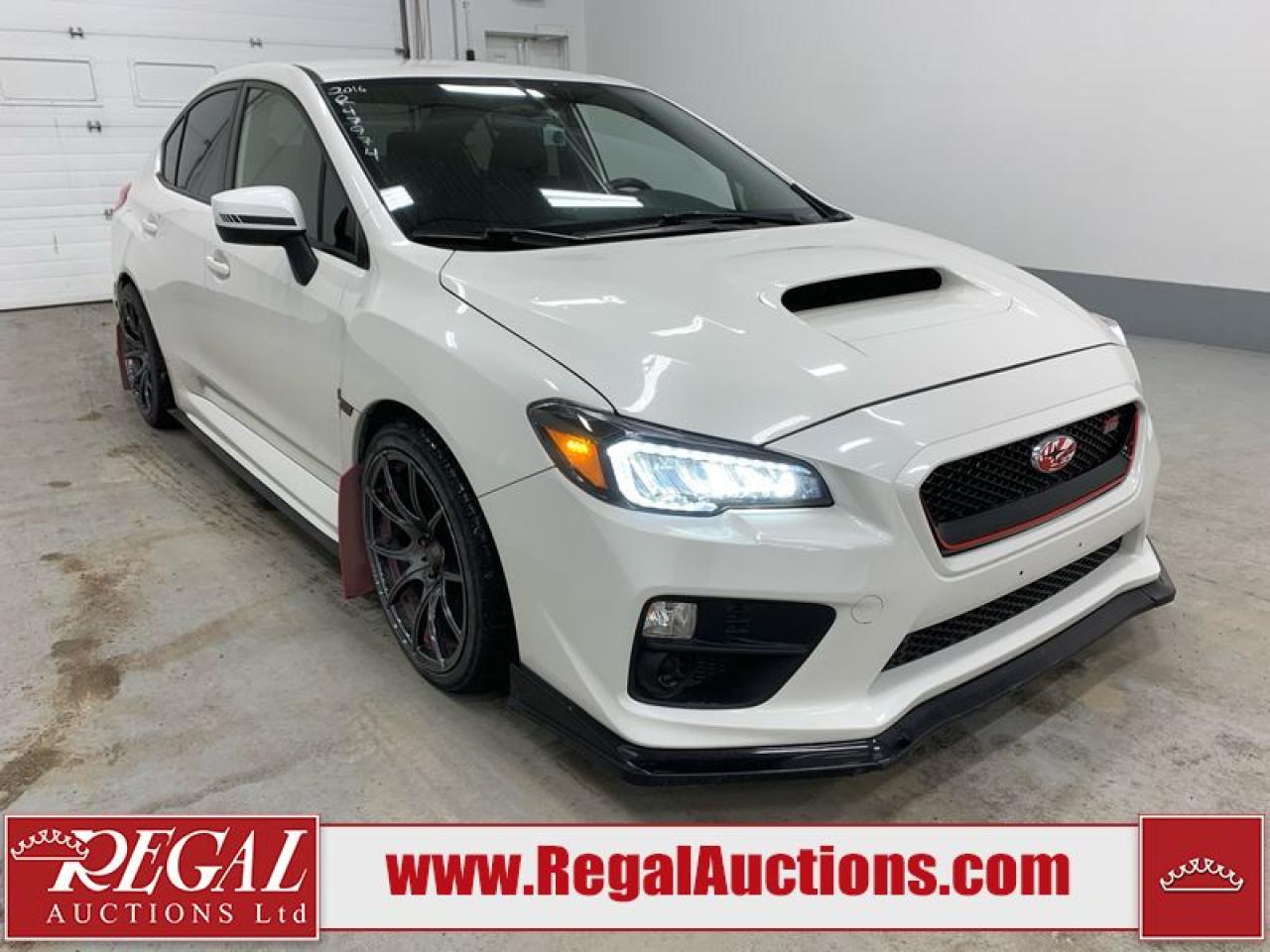 Used 2016 Subaru Impreza WRX for sale in Calgary, AB