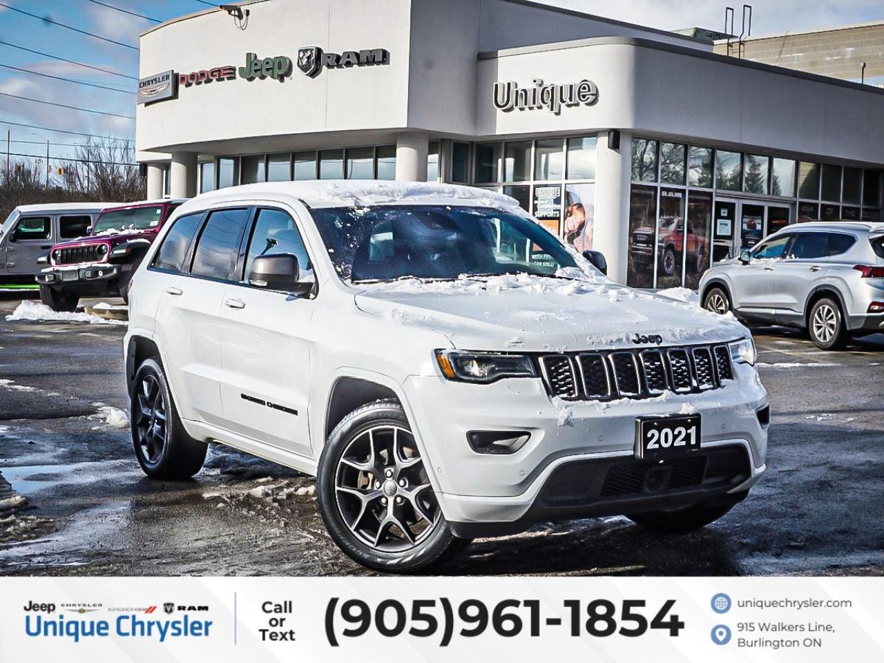 Used 2021 Jeep Grand Cherokee 80th Anniversary Edition 4x4| PANO ROOF| NAV| for sale in Burlington, ON