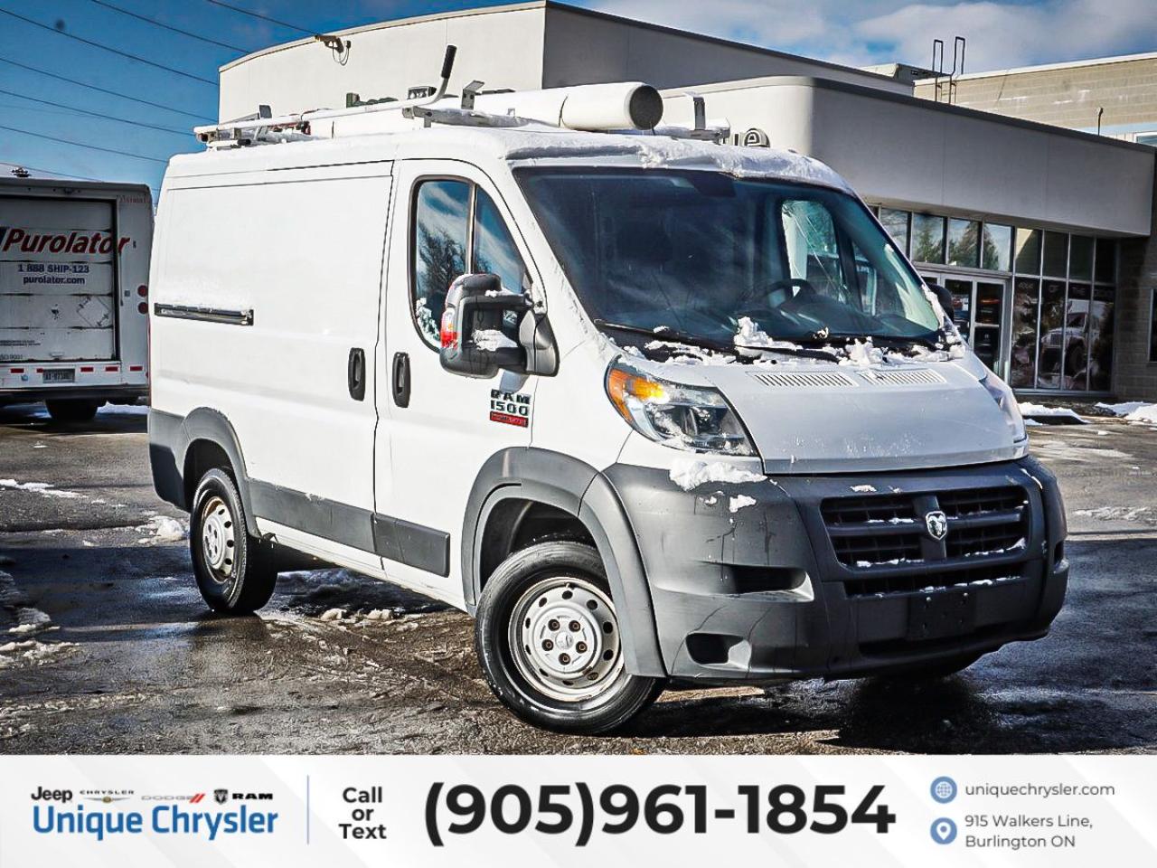 Used 2014 RAM Cargo Van ProMaster 1500 118  WB Low Roof| AS-TRADED| for sale in Burlington, ON