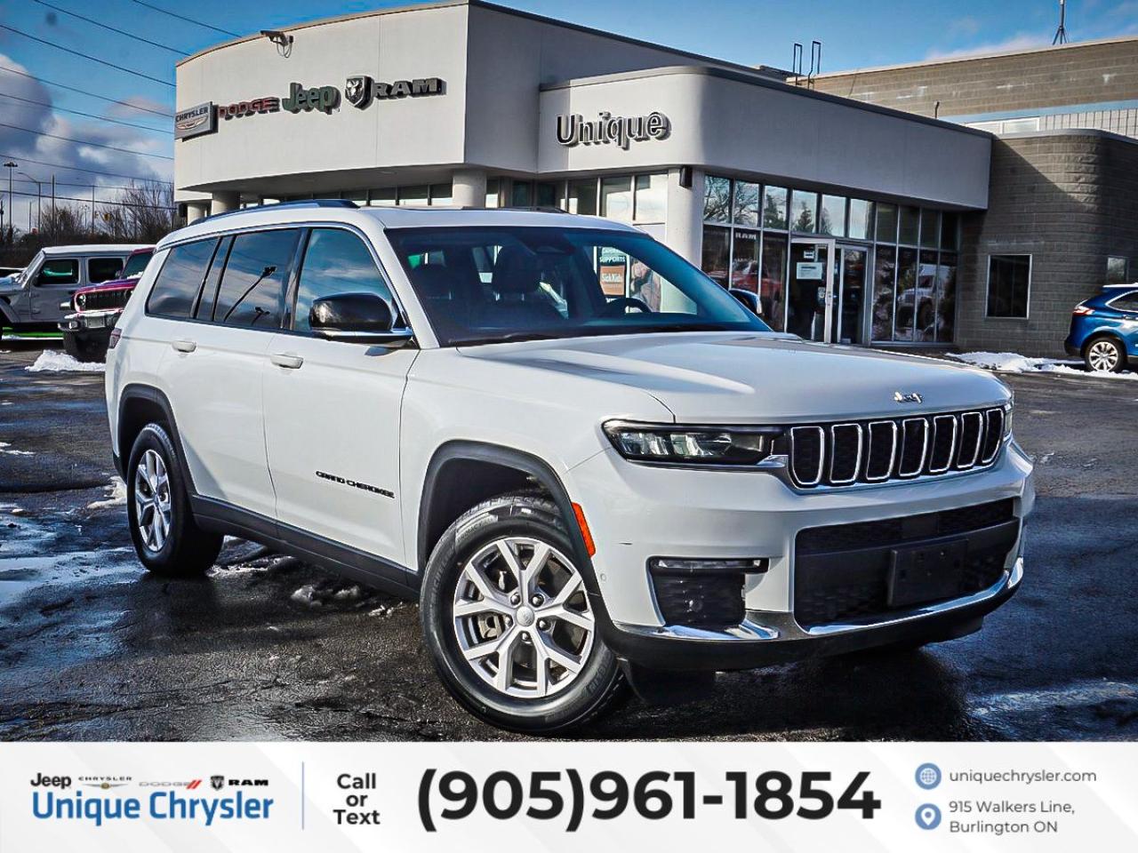 Used 2022 Jeep Grand Cherokee L Limited 4x4| LUXURY TECH GRP| NAV| PANO ROOF| for sale in Burlington, ON