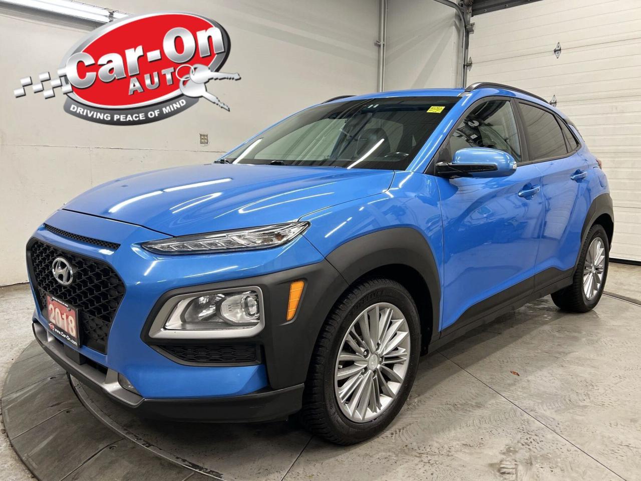 Used 2018 Hyundai KONA LUXURY AWD |LEATHER |SUNROOF |CARPLAY|REMOTE START for sale in Ottawa, ON