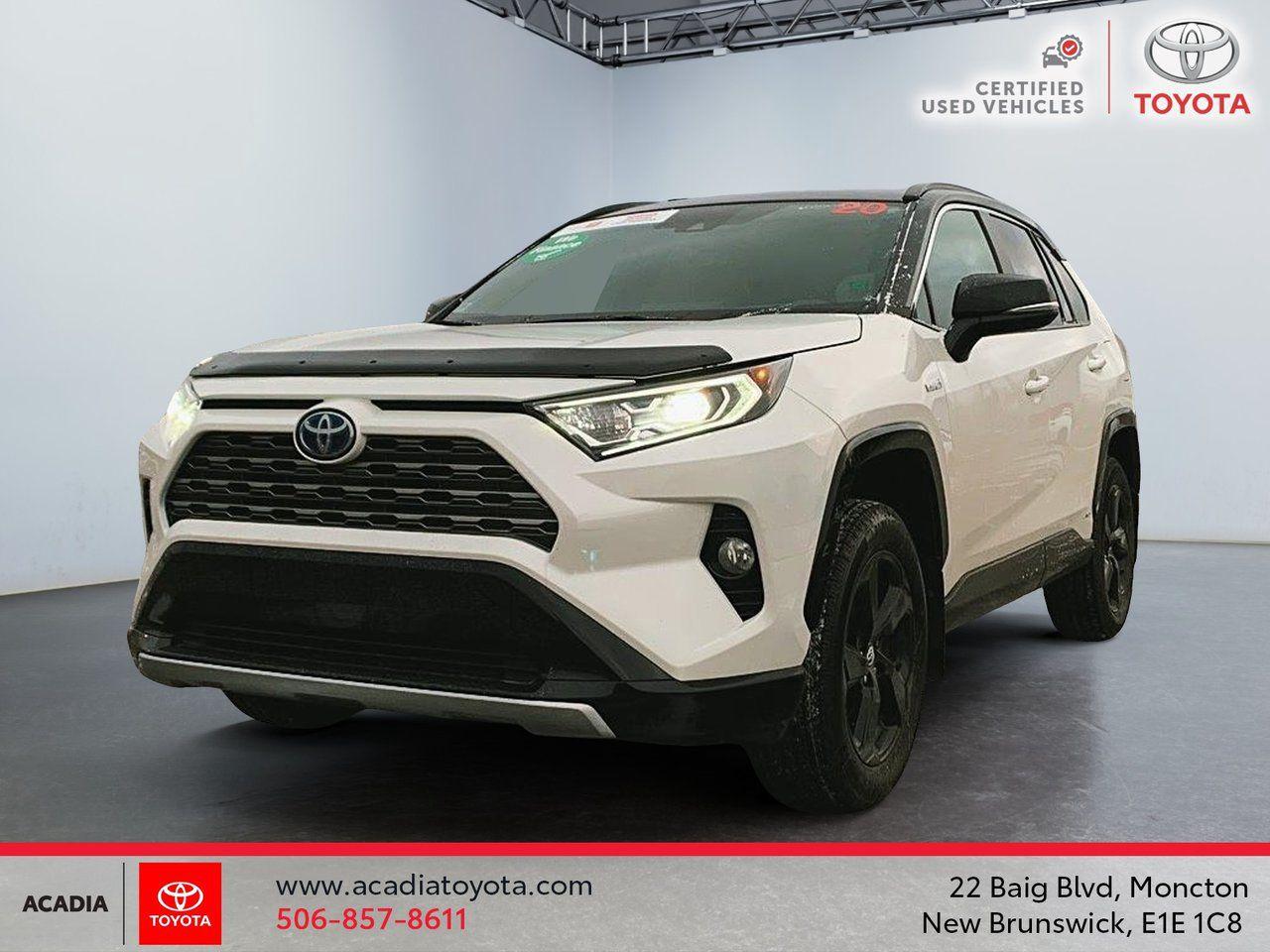 Used 2020 Toyota RAV4 HYBRID XLE AWD for sale in Moncton, NB