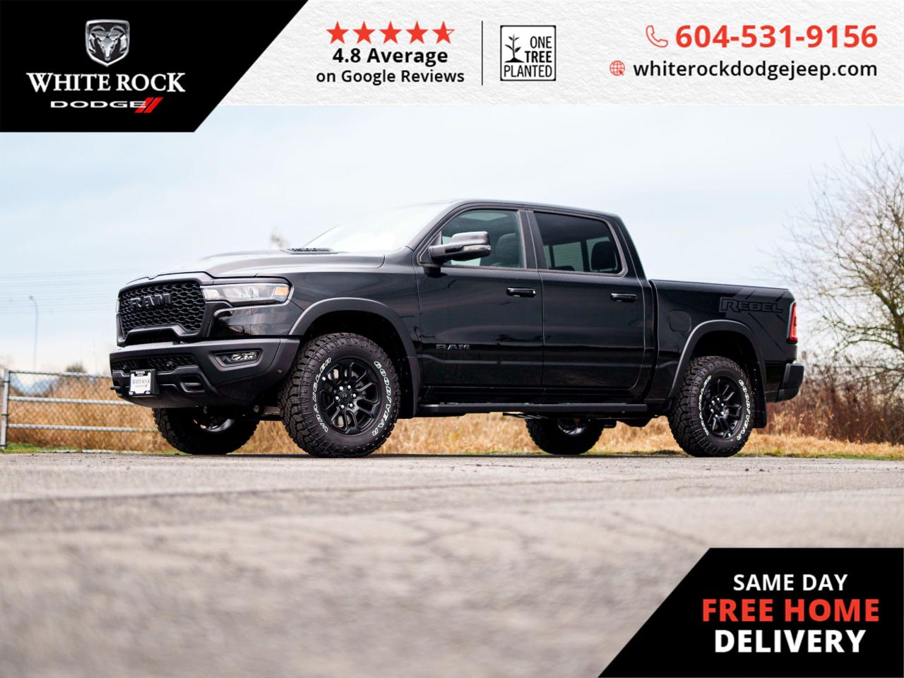 New 2025 RAM 1500 Rebel for sale in Surrey, BC