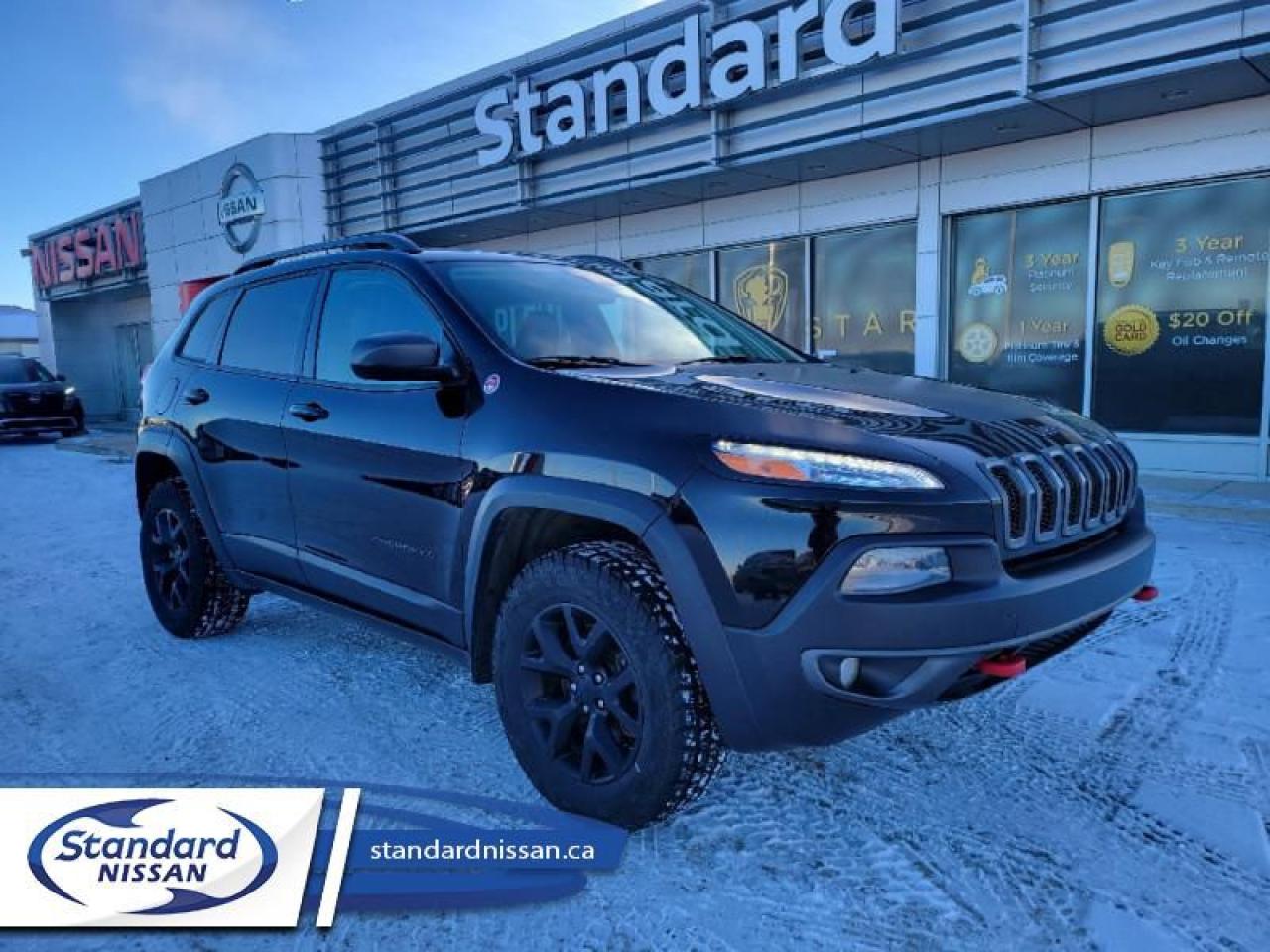 Used 2018 Jeep Cherokee Trailhawk  -  Leather Seats for sale in Swift Current, SK