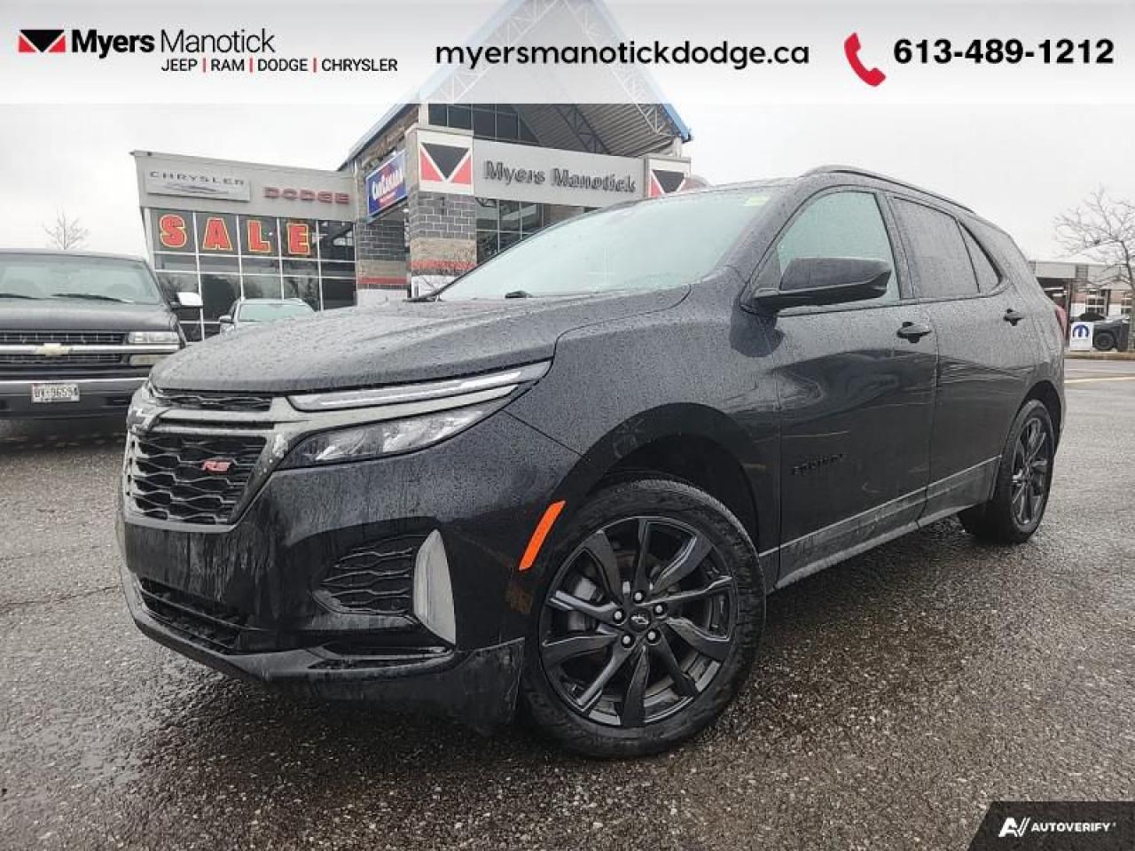 Used 2023 Chevrolet Equinox RS  - Heated Seats -  Apple CarPlay for sale in Ottawa, ON