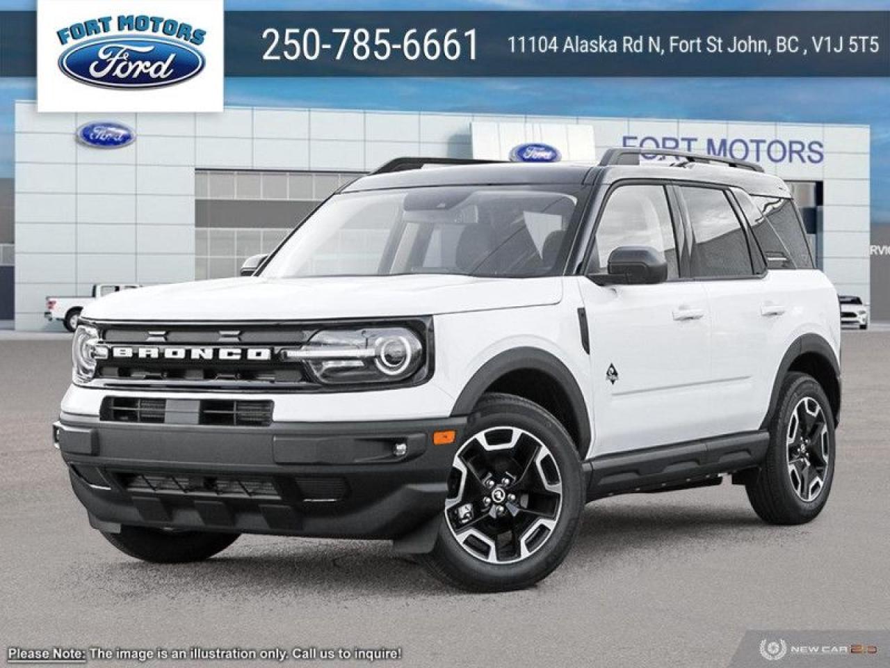 New 2024 Ford Bronco Sport Outer Banks  - Premium Audio for sale in Fort St John, BC