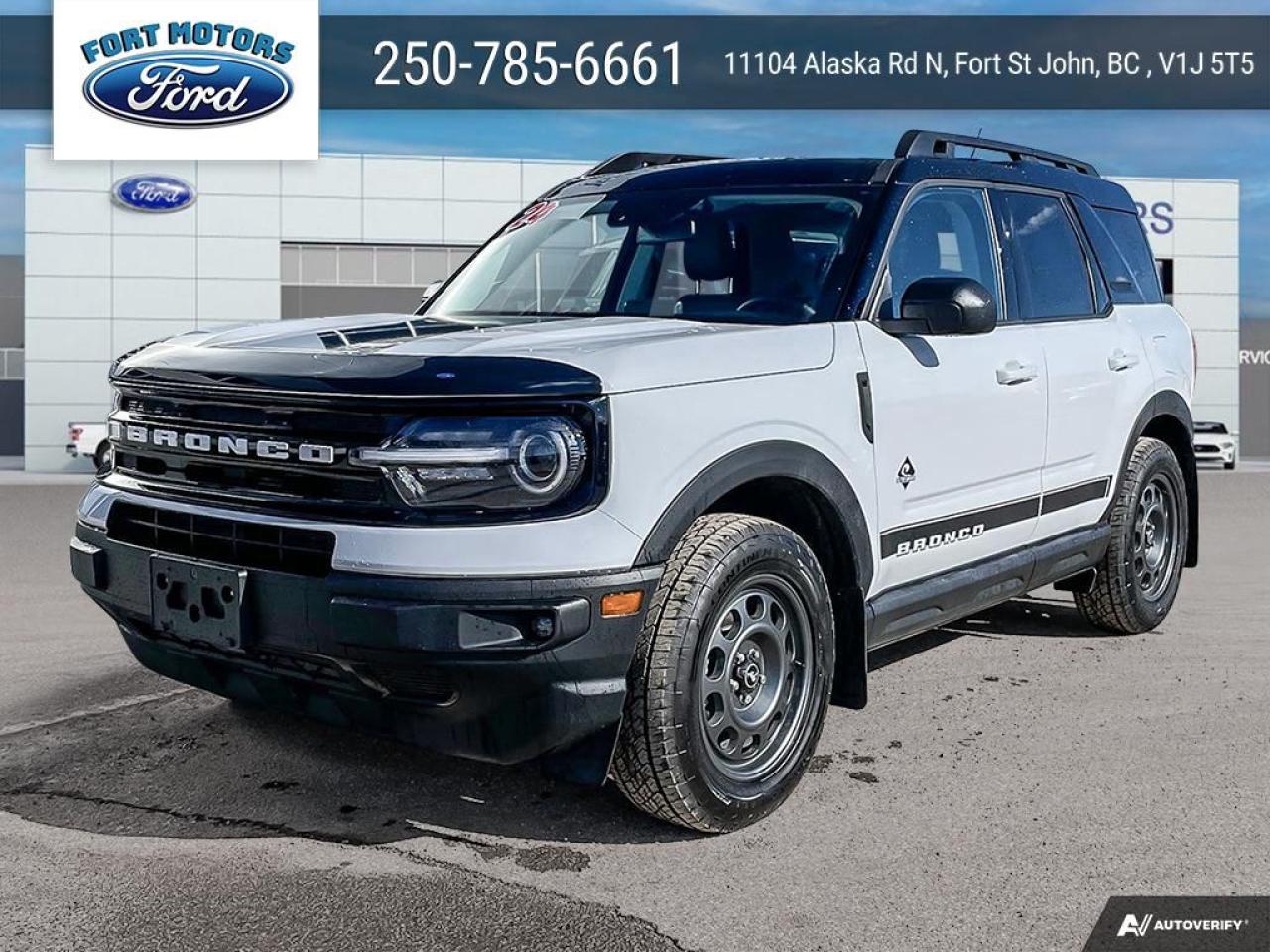 New 2024 Ford Bronco Sport Outer Banks® for sale in Fort St John, BC