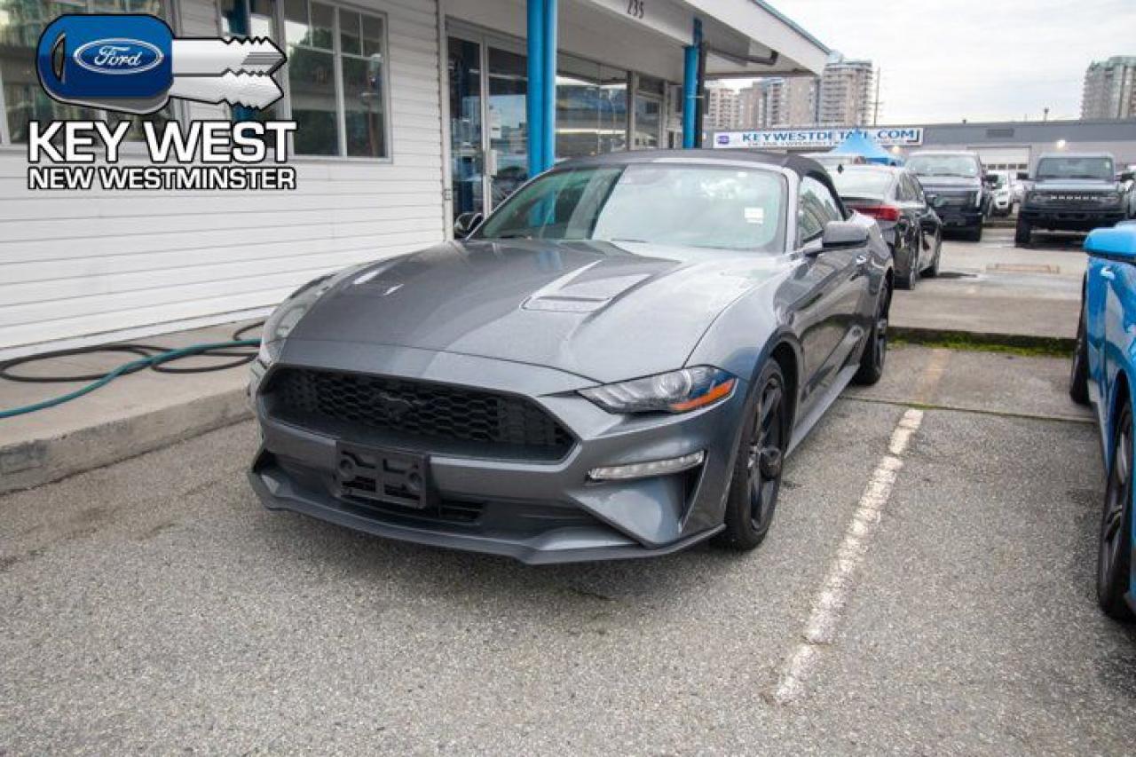 Used 2022 Ford Mustang EcoBoost Premium Convertible Black Accent Pkg Leather for sale in New Westminster, BC