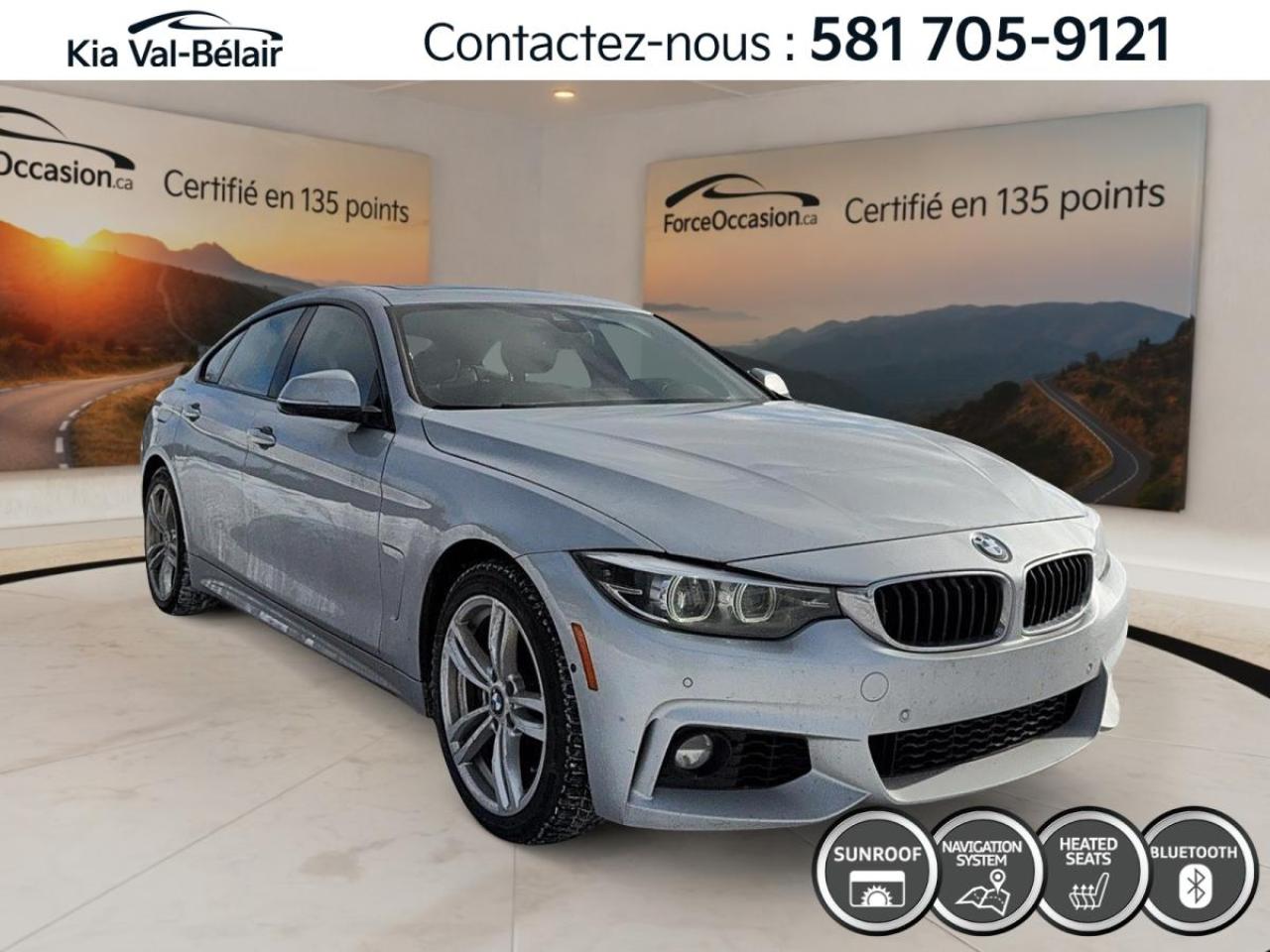 Used 2018 BMW 4 Series 440i Gran Coupé *BLUETOOTH *CAMERA *CRUISE *GPS for sale in Québec, QC