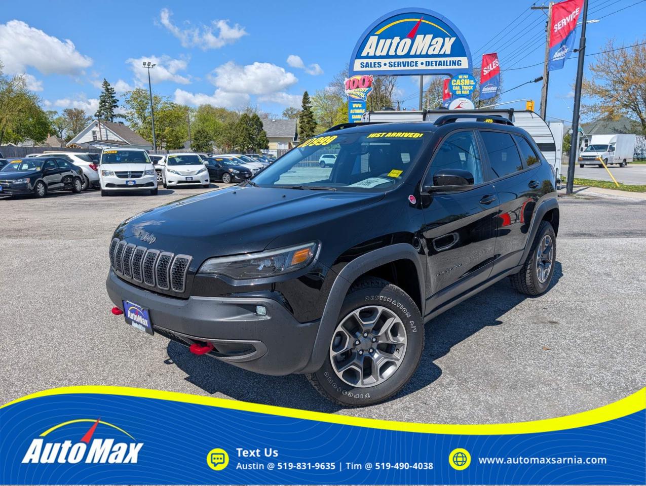 Used 2022 Jeep Cherokee Trailhawk for sale in Sarnia, ON