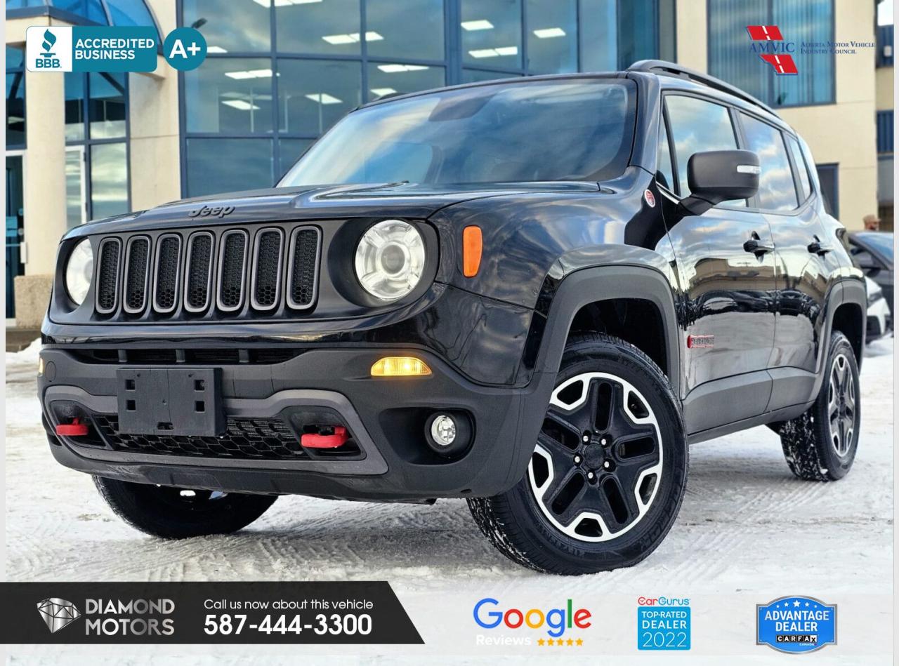 Used 2017 Jeep Renegade Trailhawk 4x4 for sale in Edmonton, AB