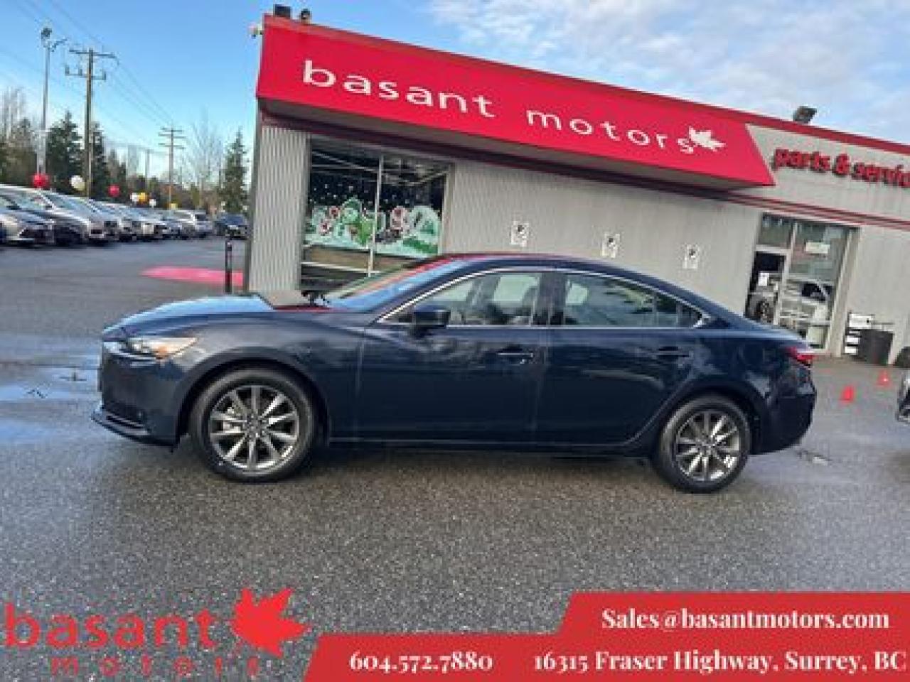 Used 2021 Mazda MAZDA6 GS-L, Sunroof, Leather, Backup Cam!! for sale in Surrey, BC