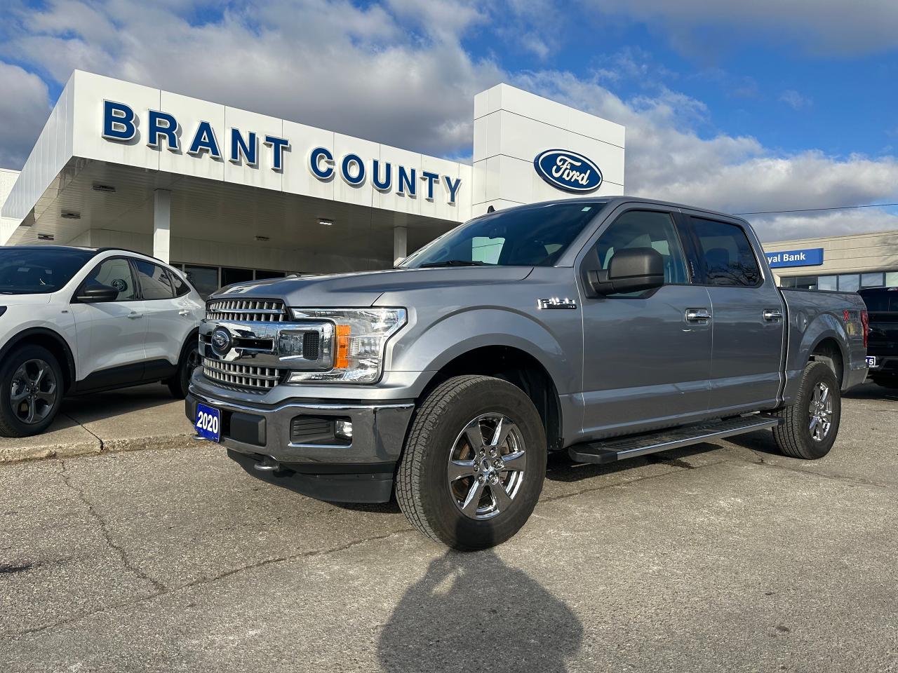 <p>Looking for a capable and versatile pickup truck thats ready to tackle any task? Look no further than this 2020 Ford F-150 XLT SuperCrew, proudly offered by Brant County Ford. With its powerful 3.3L 6-cylinder engine, this truck delivers the strength and efficiency you need for work or play. The spacious SuperCrew cab provides ample room for passengers and cargo, making it ideal for families or anyone who needs extra space. And with 4-wheel drive, youll be prepared for anything the Canadian roads throw your way.</p><p>This F-150 is equipped with a host of features that enhance both comfort and safety. Enjoy the convenience of keyless entry, power windows, and power mirrors. Stay safe with features like anti-lock brakes, traction control, and multiple airbags.</p><p>With a well-maintained interior and only 91,671km on the odometer, this F-150 is ready for its next adventure. Dont miss your chance to own a dependable and versatile truck.</p><p>Here are 5 of this F-150s most sizzle-worthy features:</p><ul><li><strong>SuperCrew Cab:</strong> Plenty of room for passengers and cargo.</li><li><strong>4-Wheel Drive:</strong> Conquer any terrain with confidence.</li><li><strong>3.3L 6-Cylinder Engine:</strong> Powerful and efficient for both work and play.</li><li><strong>Keyless Entry:</strong> Convenience at your fingertips.</li><li><strong>Power Windows and Mirrors:</strong> Enjoy the comforts of modern technology.</li></ul><p class=MsoNoSpacing>Price includes safety.<span style=mso-spacerun: yes;>  </span>We are a full disclosure dealership - ask to see this vehicles CarFax report.</p><p class=MsoNoSpacing><span style=mso-spacerun: yes;> </span>Brant County Ford is a family-owned dealership and has been a proud member of the Brantford community for over 40 years!</p><p class=MsoNoSpacing>** See dealer for details.</p><p class=MsoNoSpacing>*Please note all prices are plus HST and Licensing.</p><p class=MsoNoSpacing>* Prices in Ontario, Alberta and British Columbia include OMVIC/AMVIC fee (where applicable), accessories, other dealer installed options, administration and other retailer charges.</p><p class=MsoNoSpacing> </p><p class=MsoNoSpacing>All prices are in Canadian dollars (unless otherwise indicated). Retailers are free to set individual prices.</p>