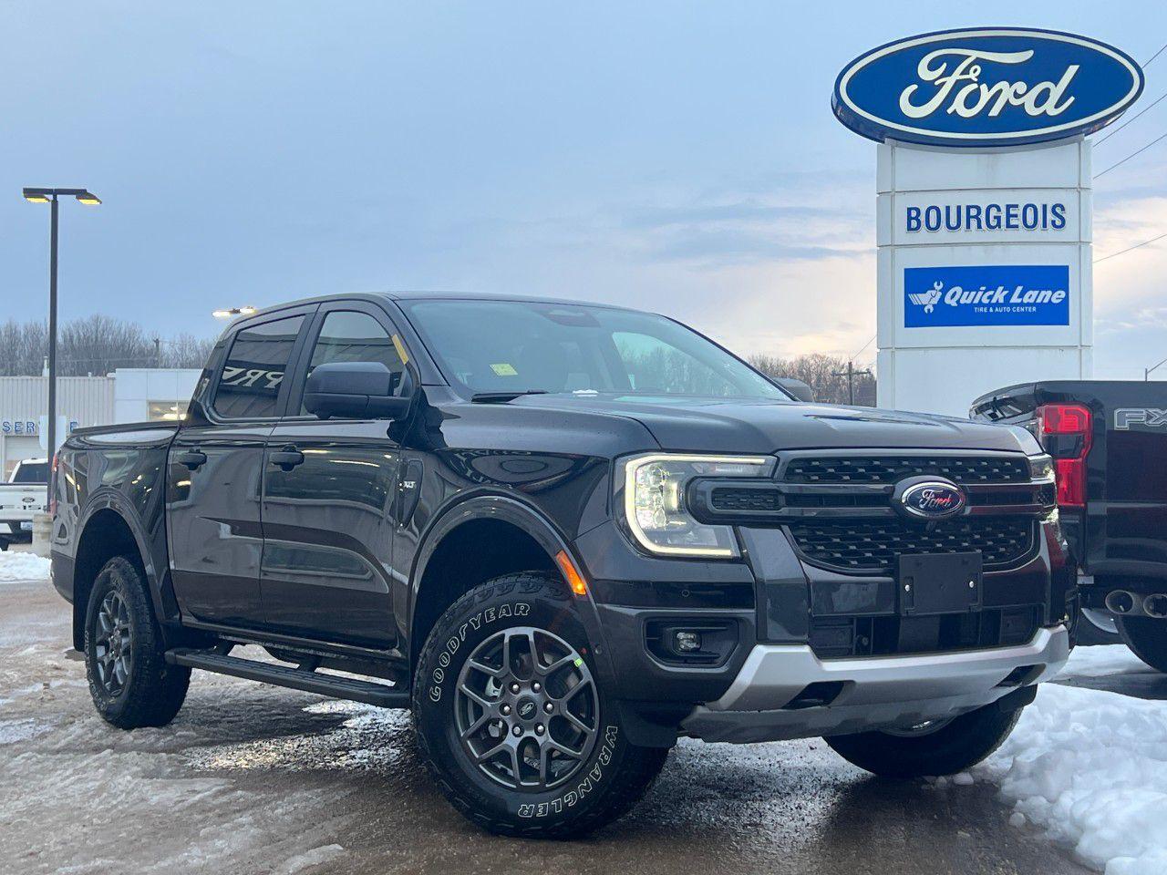 Used 2024 Ford Ranger XLT 4WD SUPERCREW 5' BOX for sale in Midland, ON